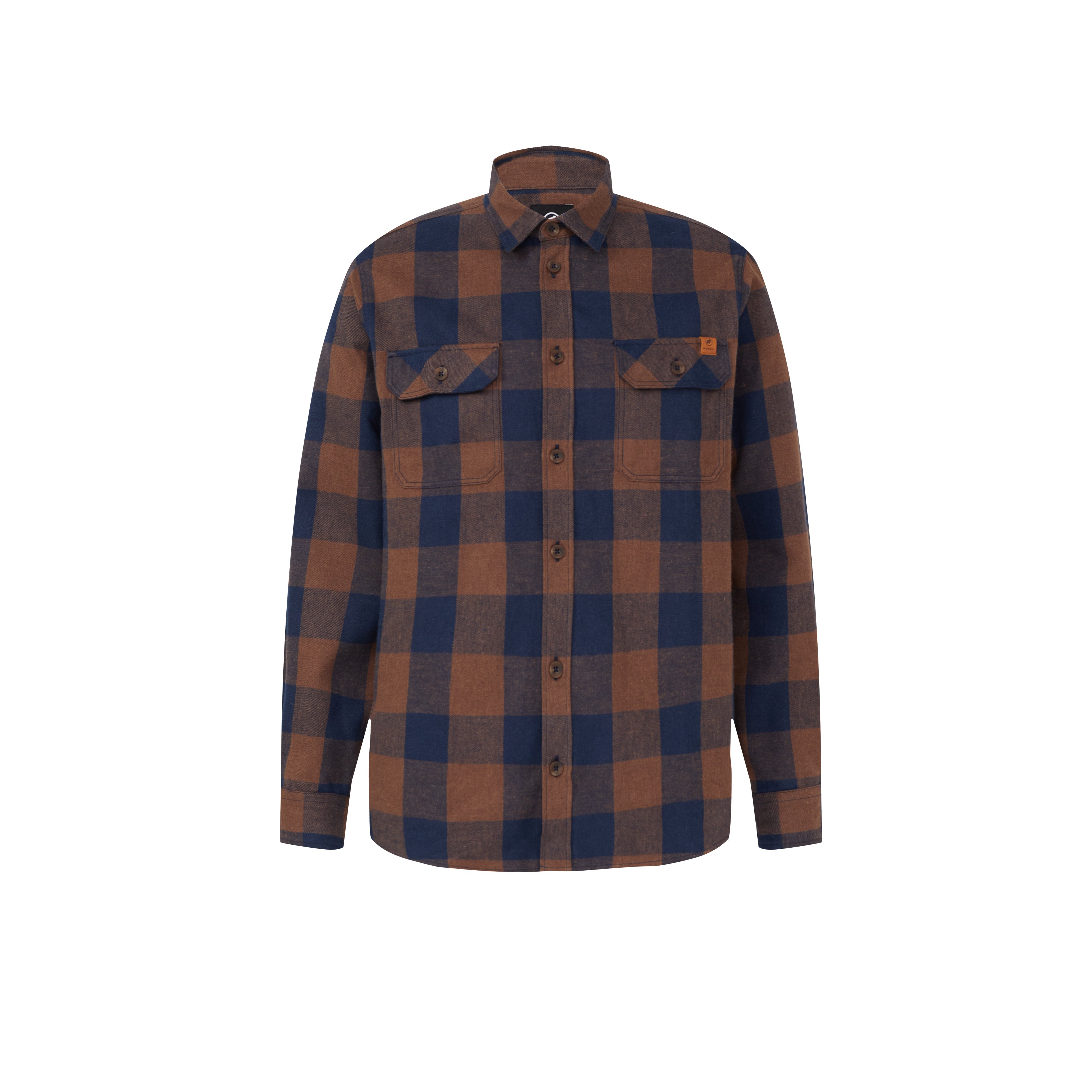Mammut Tamaro Longsleeve Shirt Men - Silver sage-strata/Vin-black/Mammut red-dark mammut red/Soil-marine/Marsh-dark marsh - Thumbnail