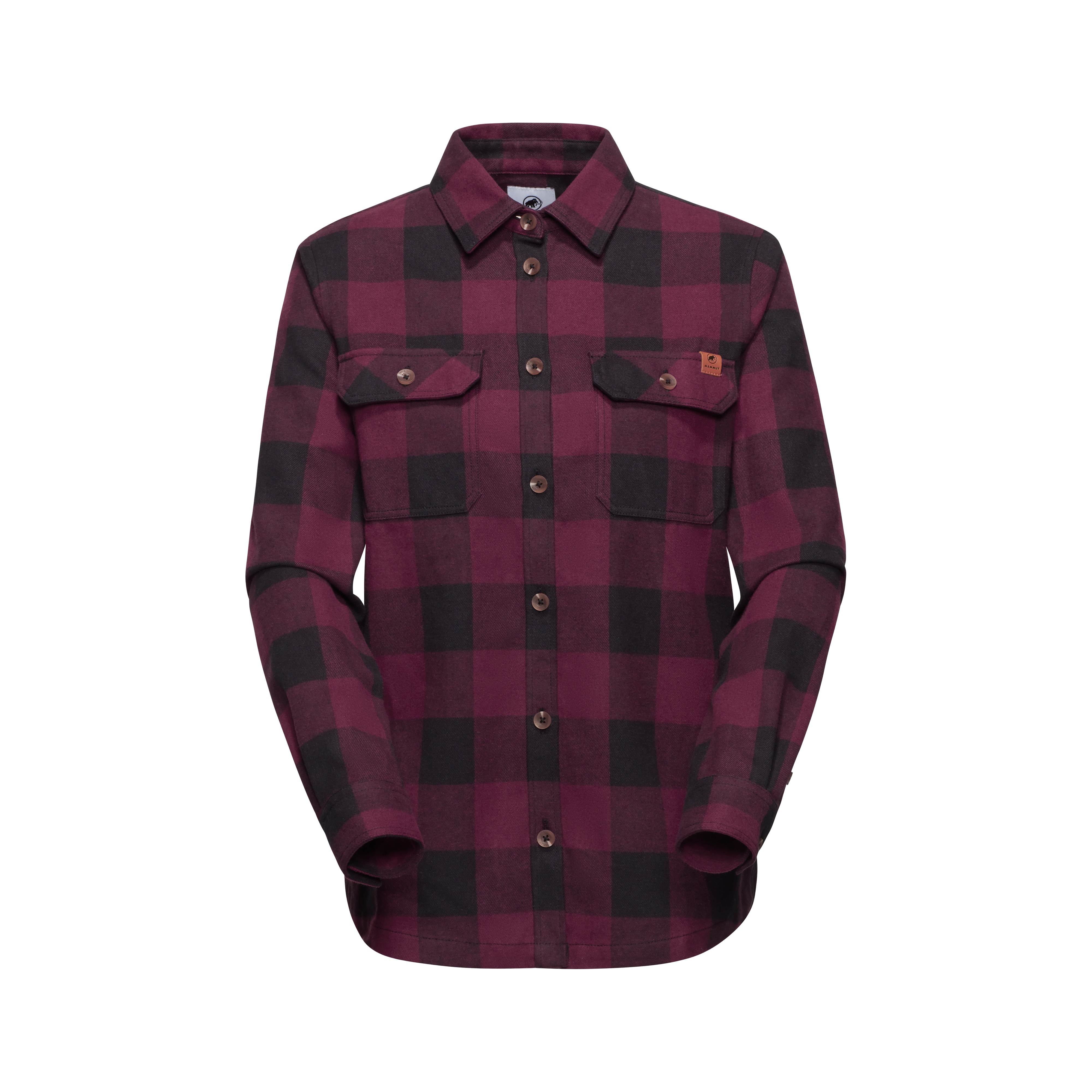 Mammut Tamaro Longsleeve Shirt Women, vin-black - Vin-black - Thumbnail