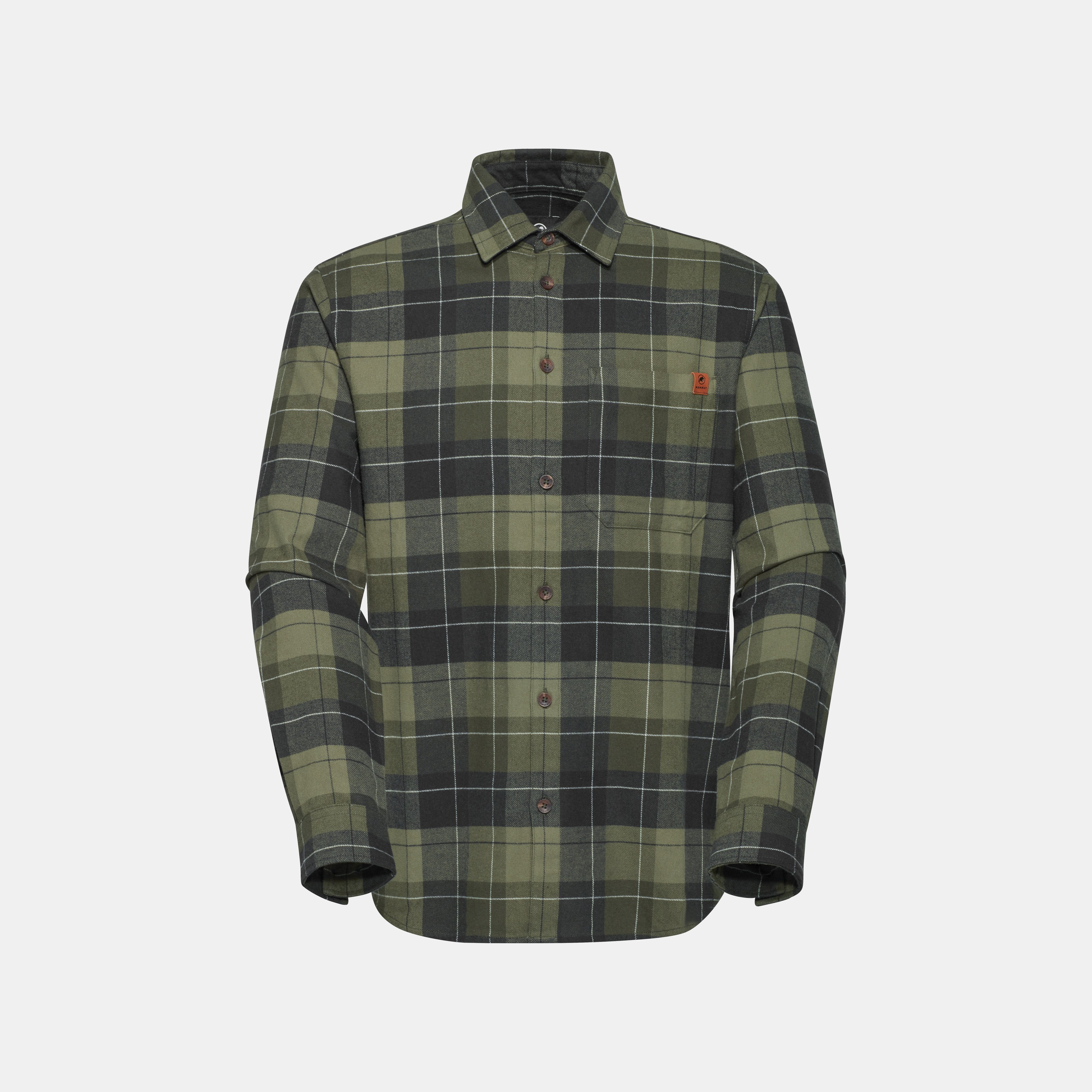 Mammut Trovat Longsleeve Shirt Men, silver sage-marsh - Silver sage-marsh