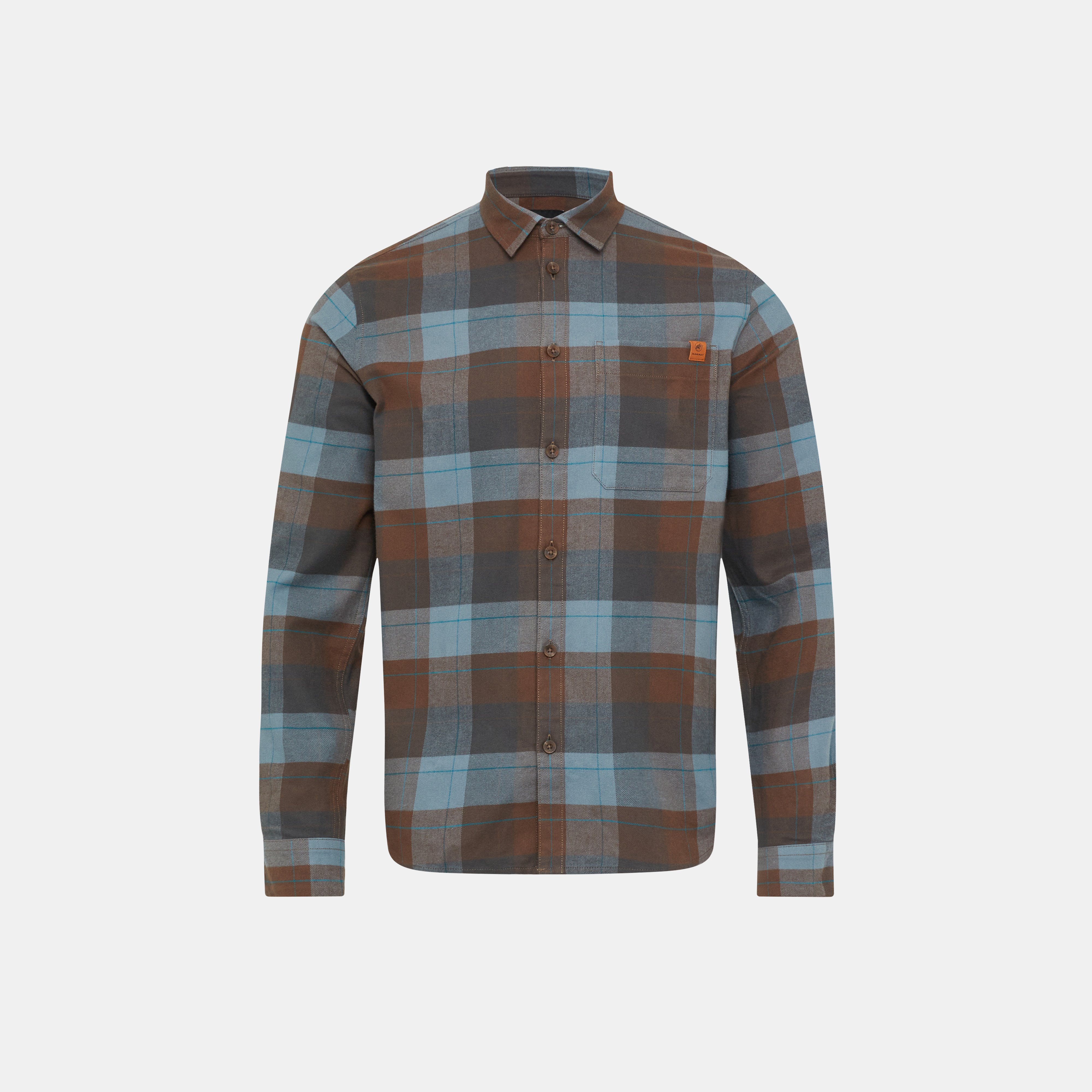 Mammut Trovat Longsleeve Shirt Men, gabbro-strata - Gabbro-strata - Main image