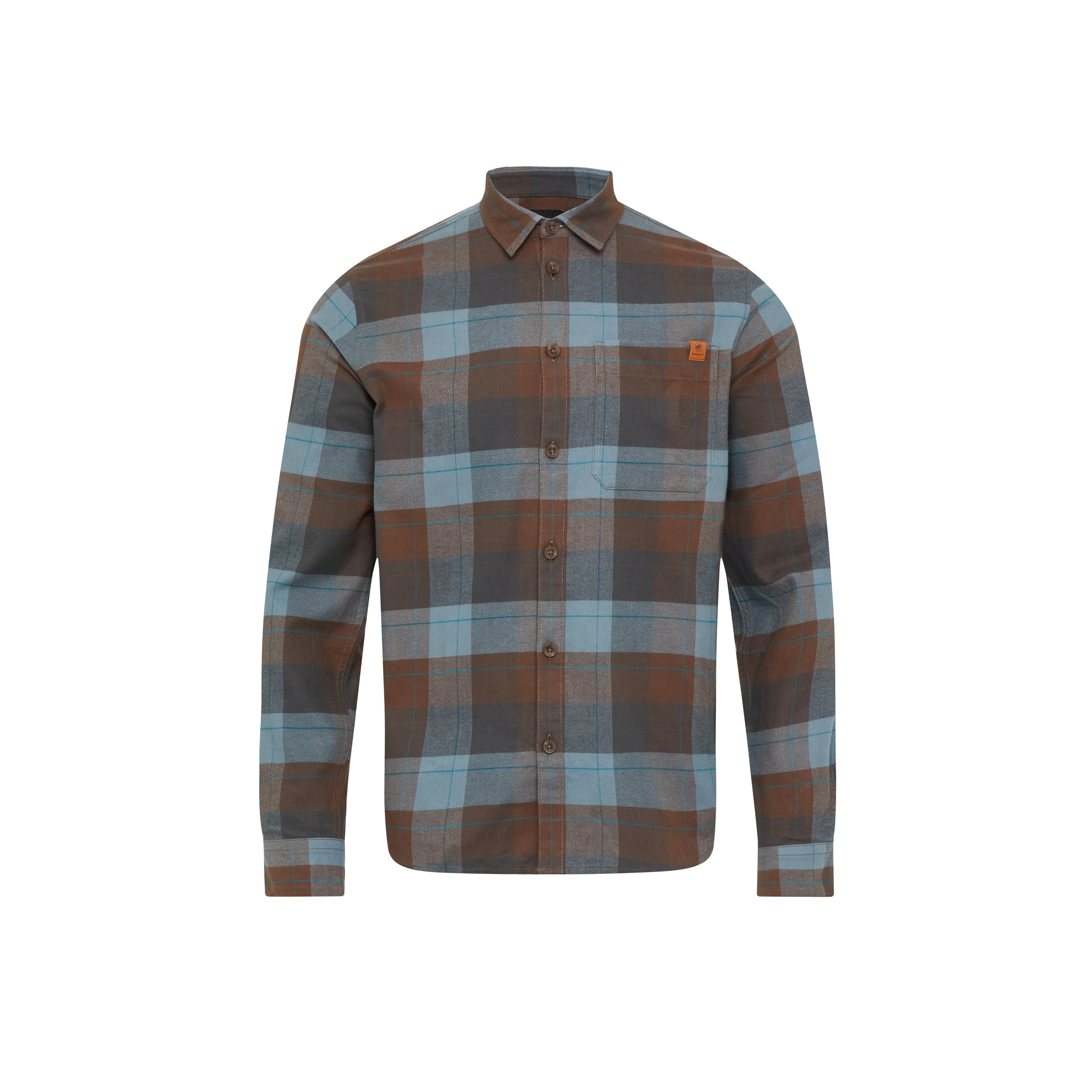 Mammut Trovat Longsleeve Shirt Men, gabbro-strata - Gabbro-strata