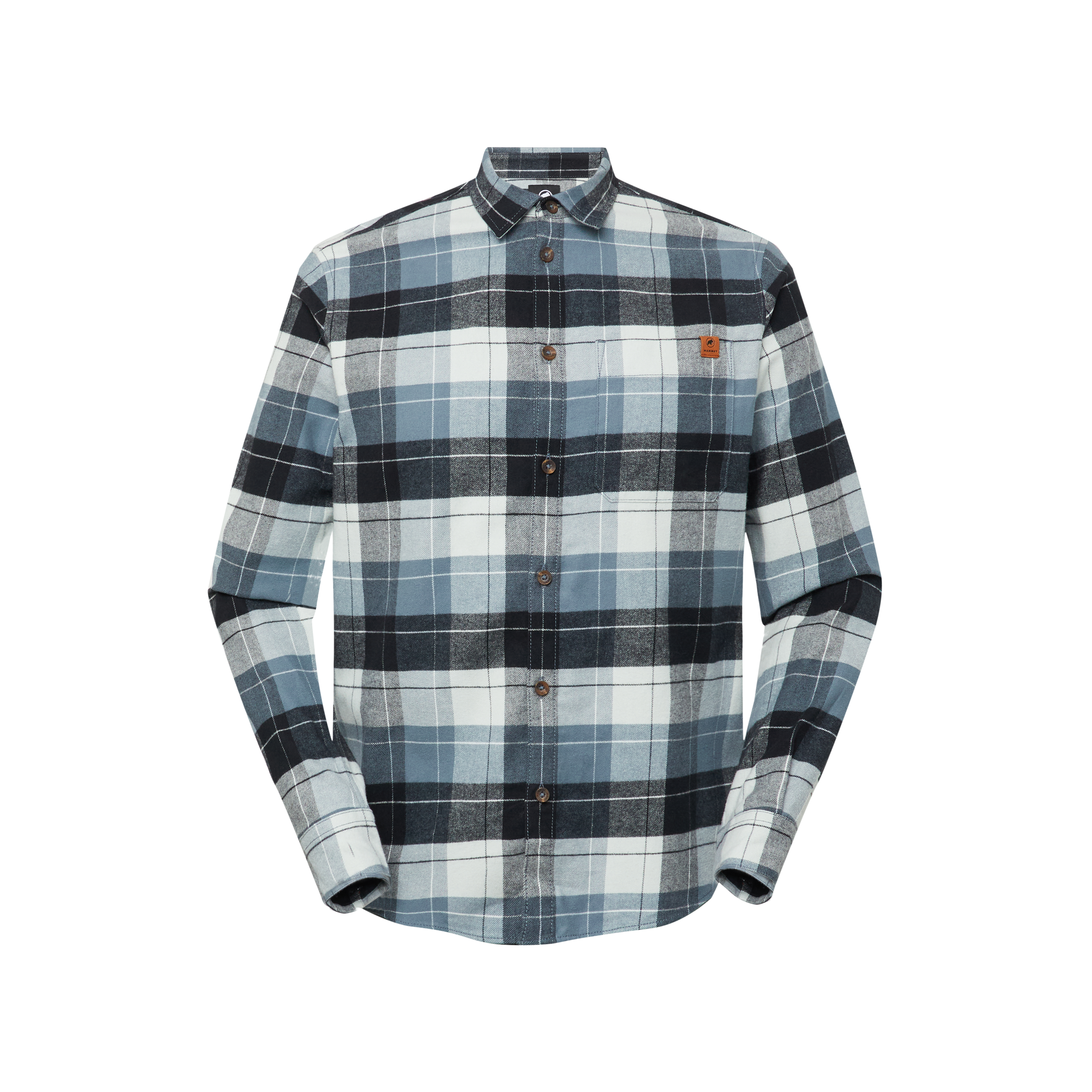 Mammut Trovat Longsleeve Shirt Men, silver sage-strata - Silver sage-strata - Thumbnail