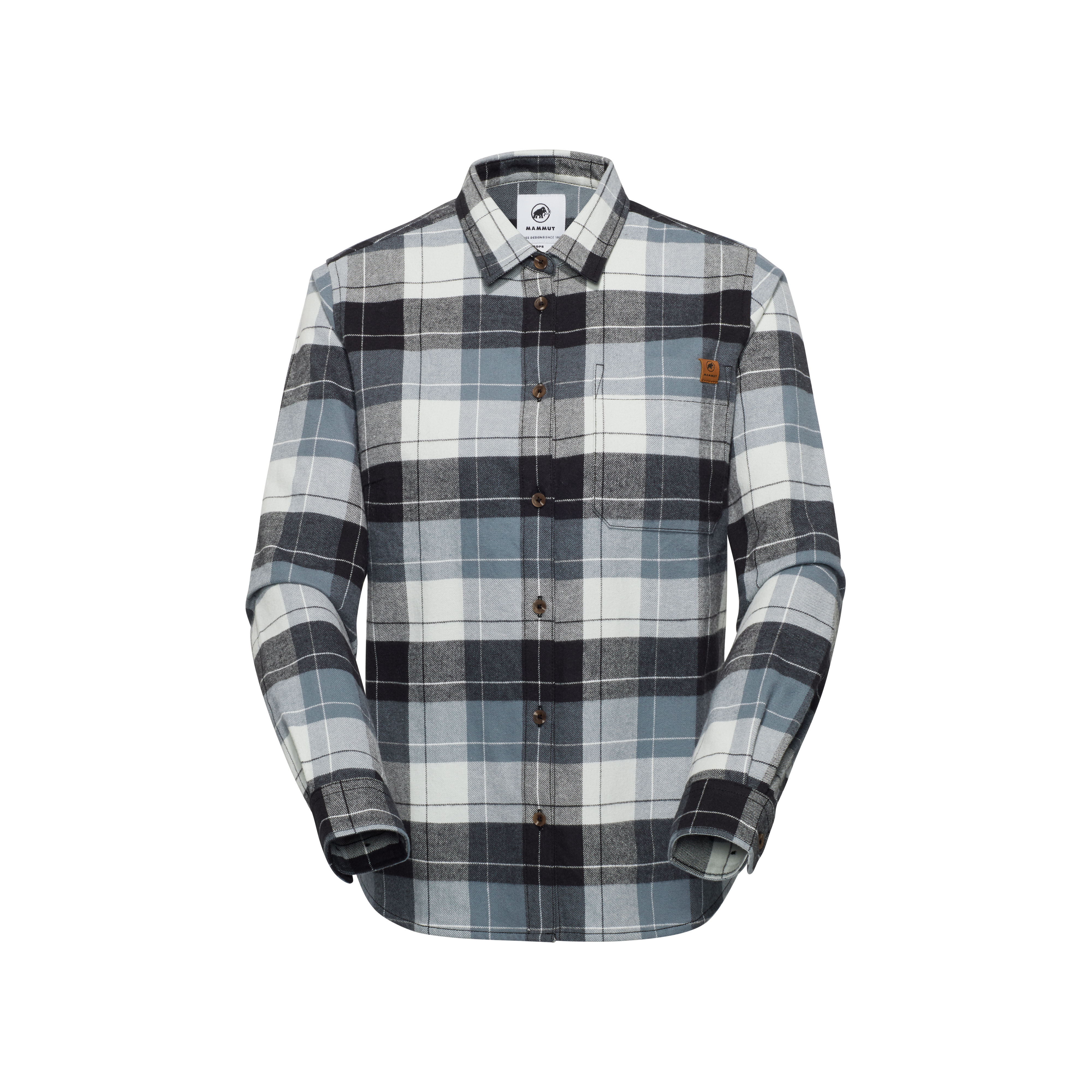 Mammut Trovat Longsleeve Shirt Women - temp - silver sage-strata, XS - Silver sage-strata - Thumbnail