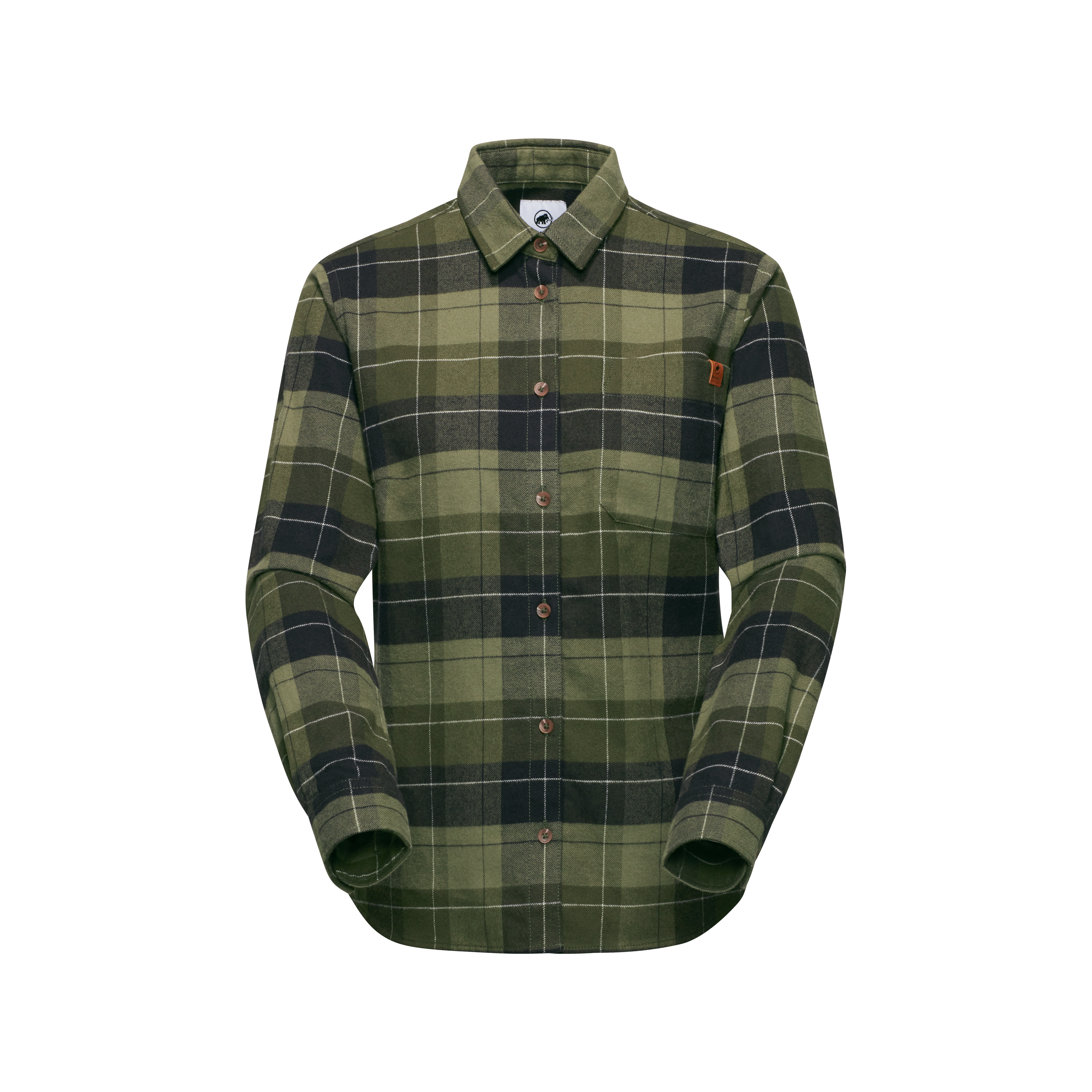 Mammut Trovat Longsleeve Shirt Women, marsh-black - Marsh-black - Thumbnail