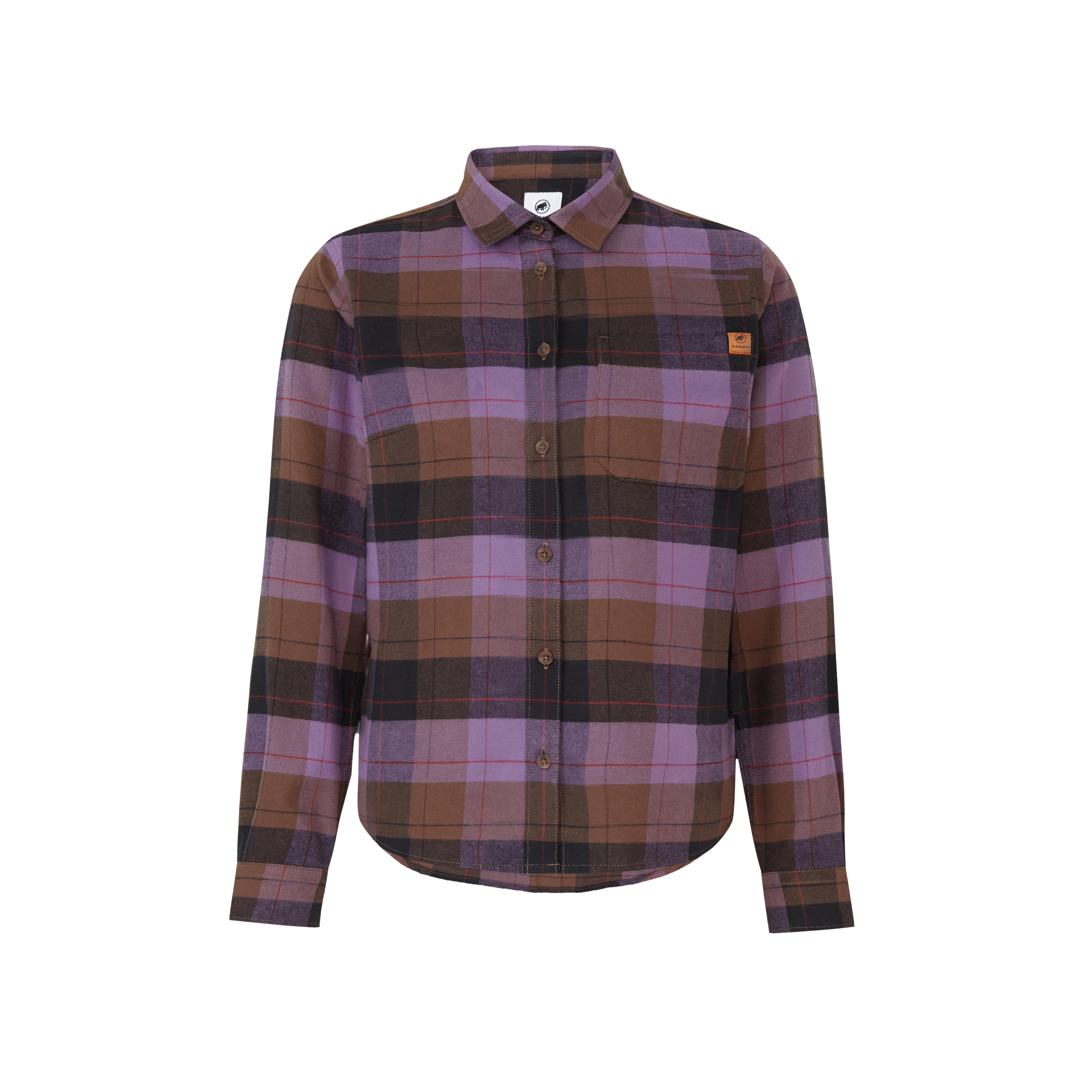 Mammut Trovat Longsleeve Shirt Women, soil-paloja - Soil-paloja