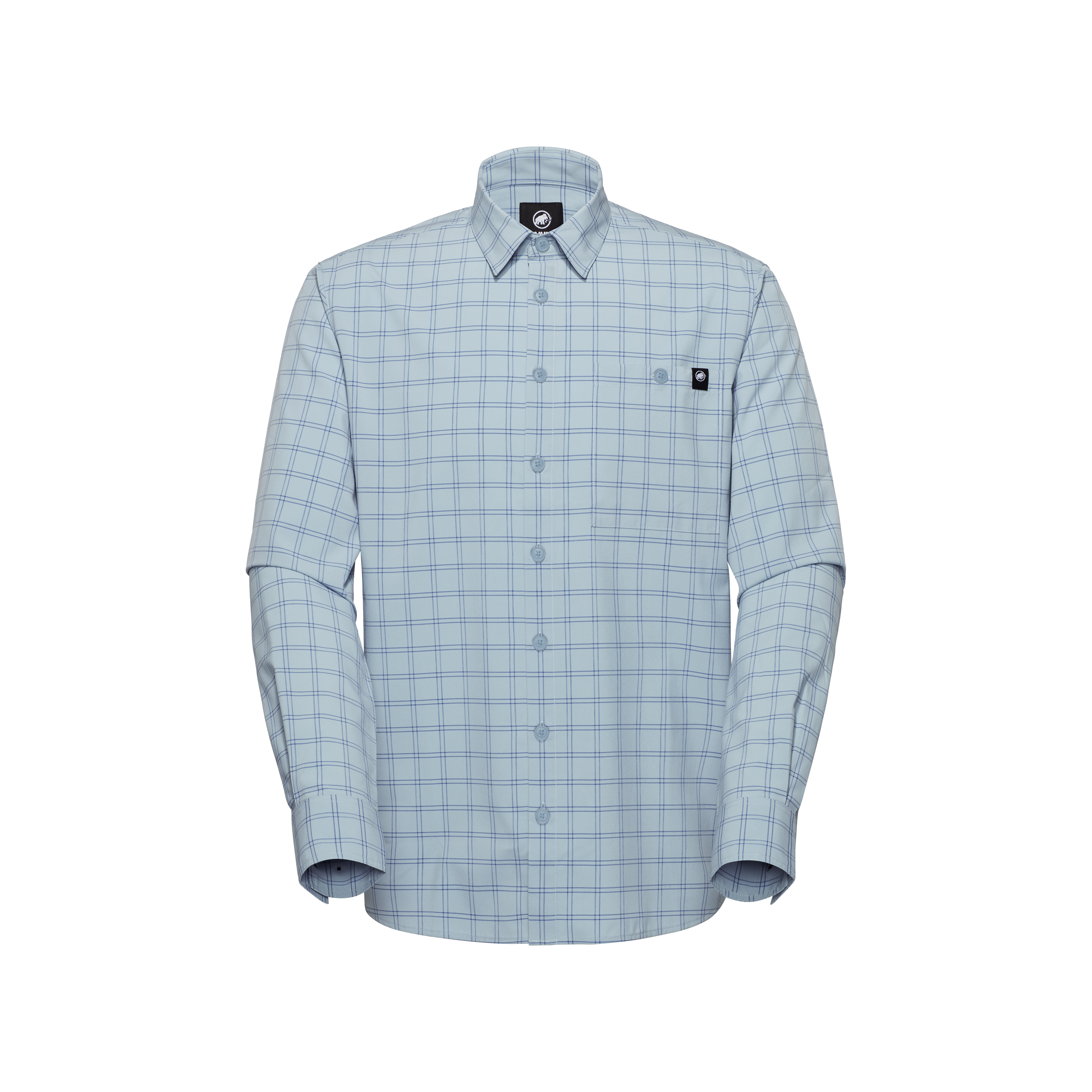 Mammut Lenni Longsleeve Shirt Men, nebla-tschiel - Nebla-tschiel - Thumbnail