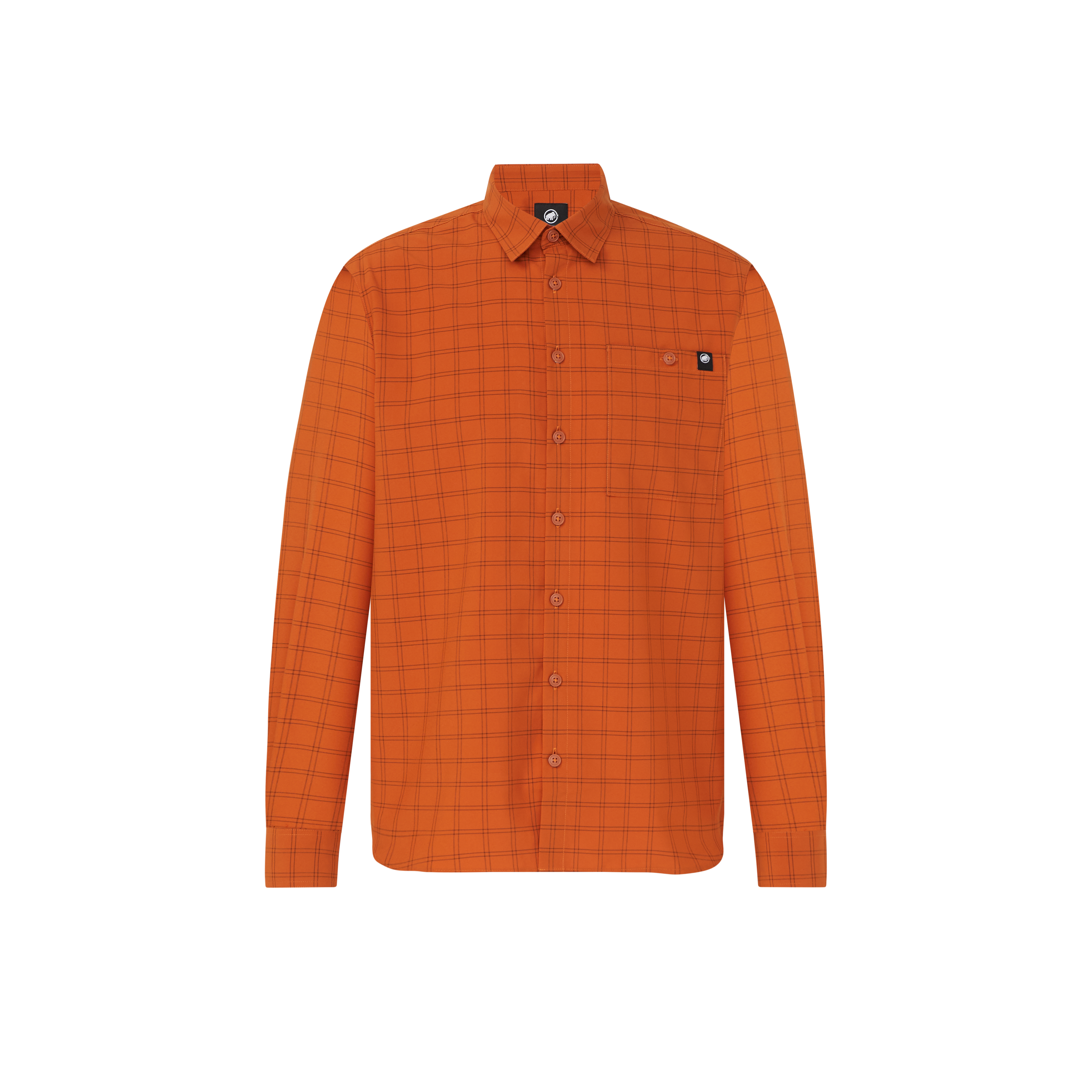 Mammut Lenni Longsleeve Shirt Men, autumn larice-soil - Autumn larice-soil