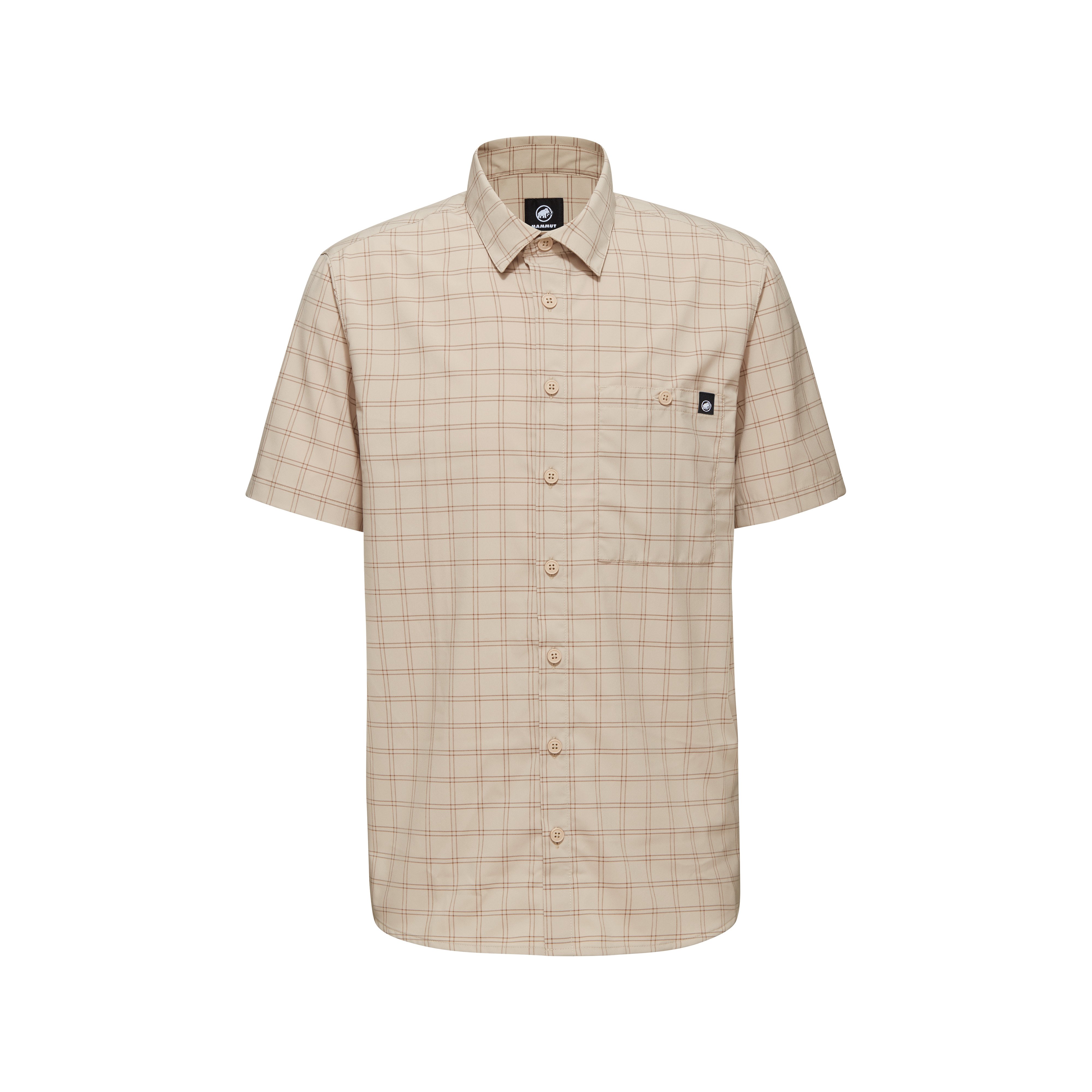 Mammut Lenni Shirt Men - Steel-black/Brick-black/Marine-black/Savannah-dark sand/Woods-black/Deep ice-marine - Thumbnail