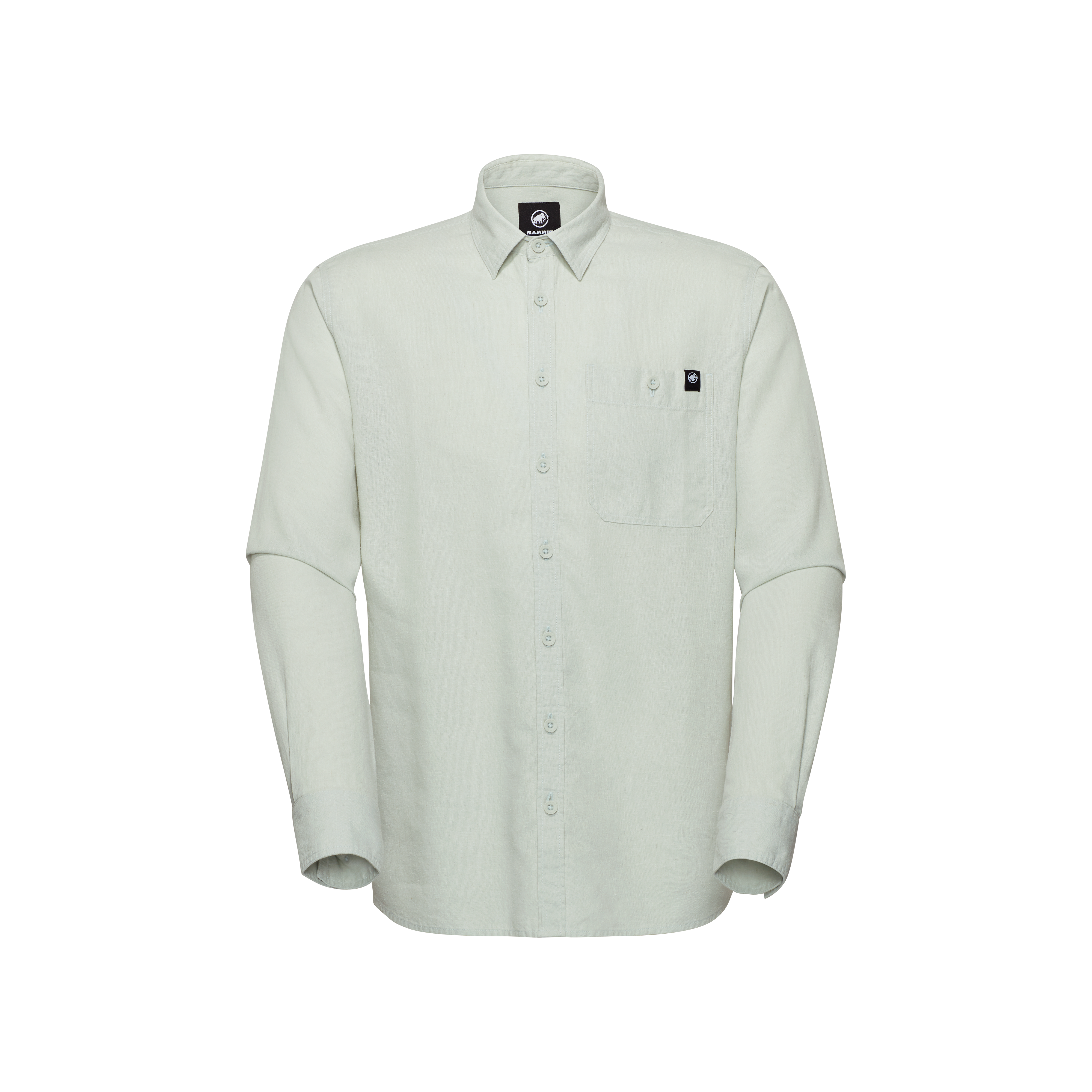Mammut Alvra Summer Longsleeve Shirt Men, silver sage - Silver sage - Thumbnail