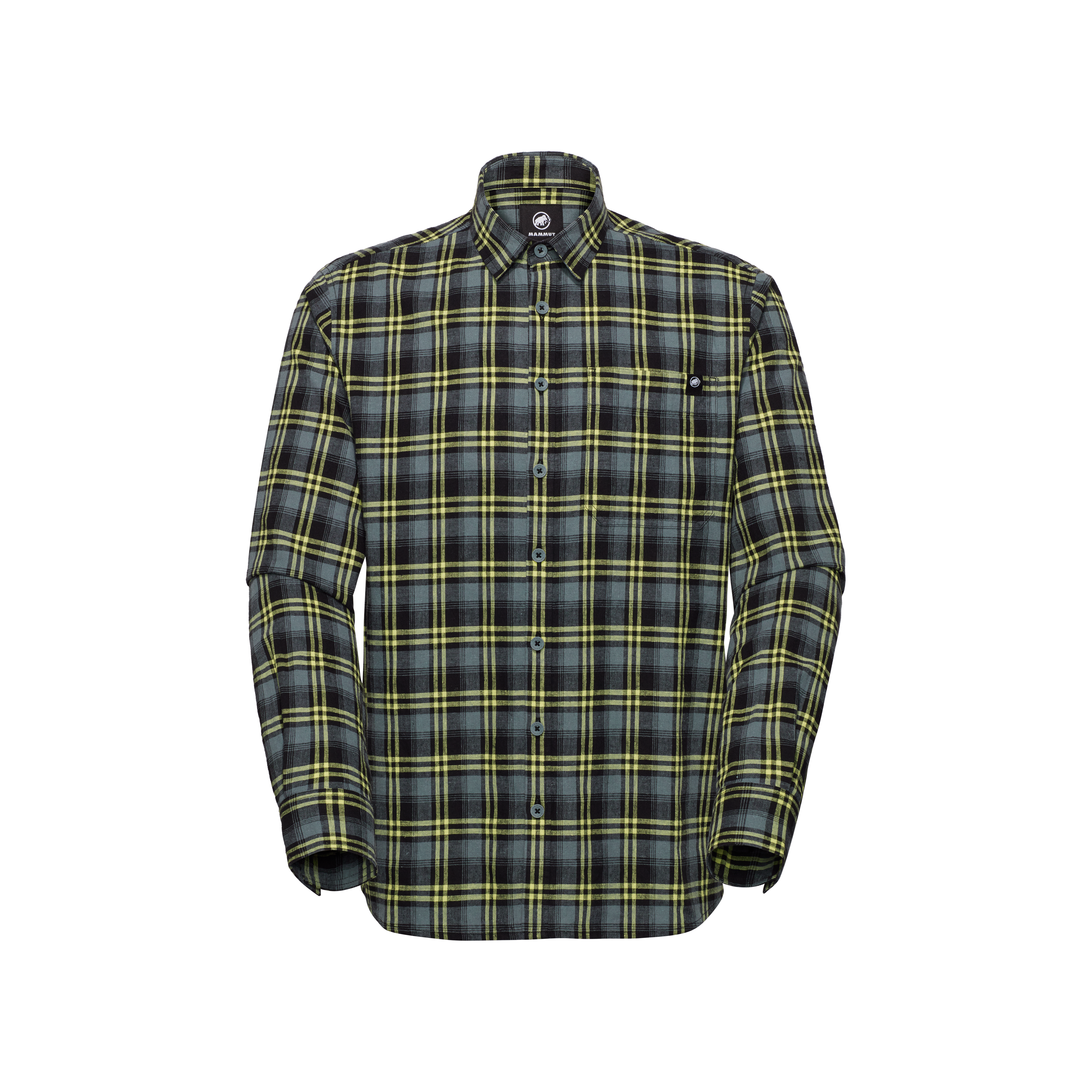 Mammut Tamaro Longsleeve – Camicia Uomo In Flanella Di Canapa E Poliestere Riciclato