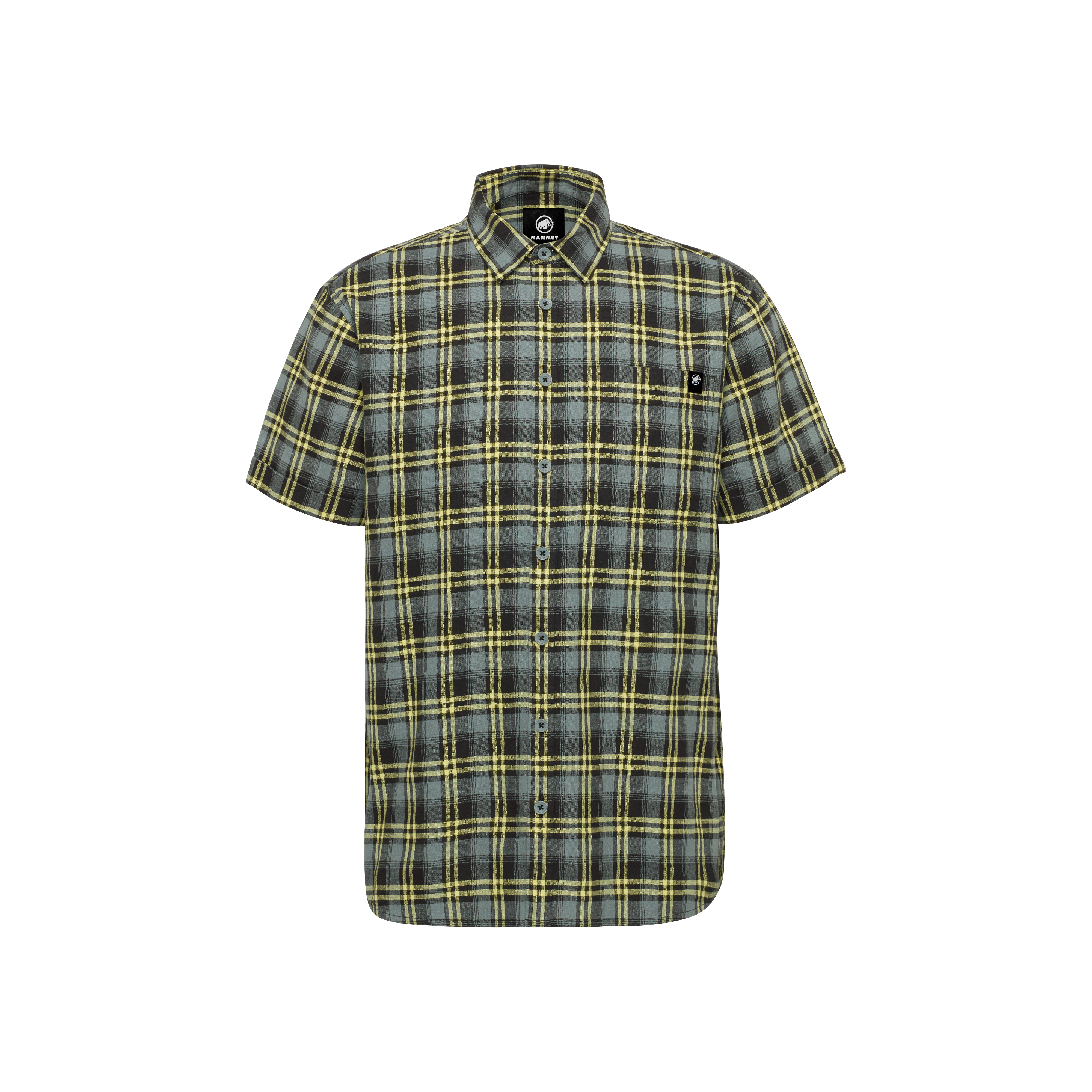 Mammut Trovat Summer Shirt Men, black-strata - Black-strata - Thumbnail