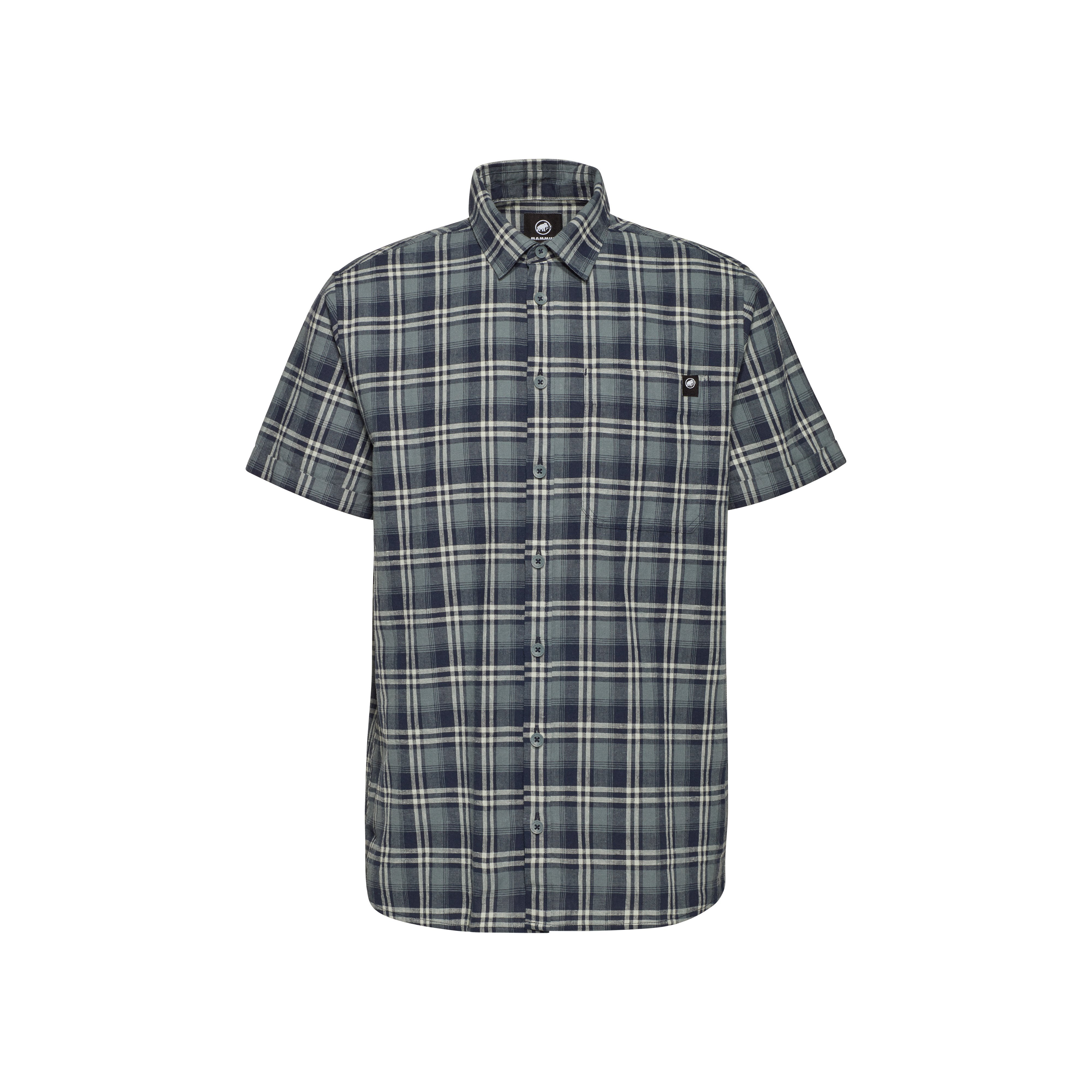 Mammut Trovat Summer Shirt Men - Strata-pinea/Black-strata/Silver sage-alvatern/Silver sage-mammut red/Marsh-dark marsh/Marine-strata/50657 - Thumbnail