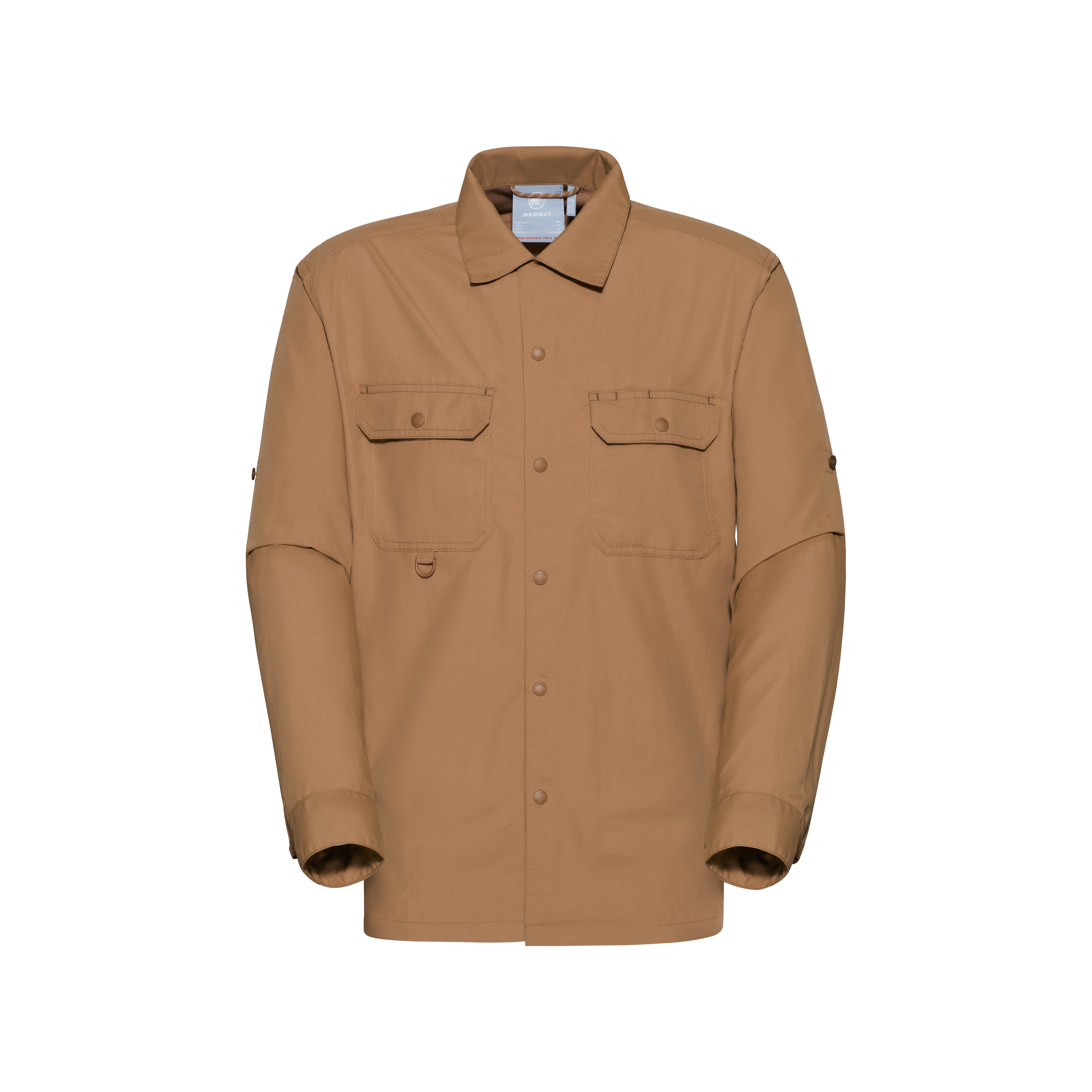 Mammut Highland Longsleeve Shirt AF Men, claystone - Claystone - Thumbnail