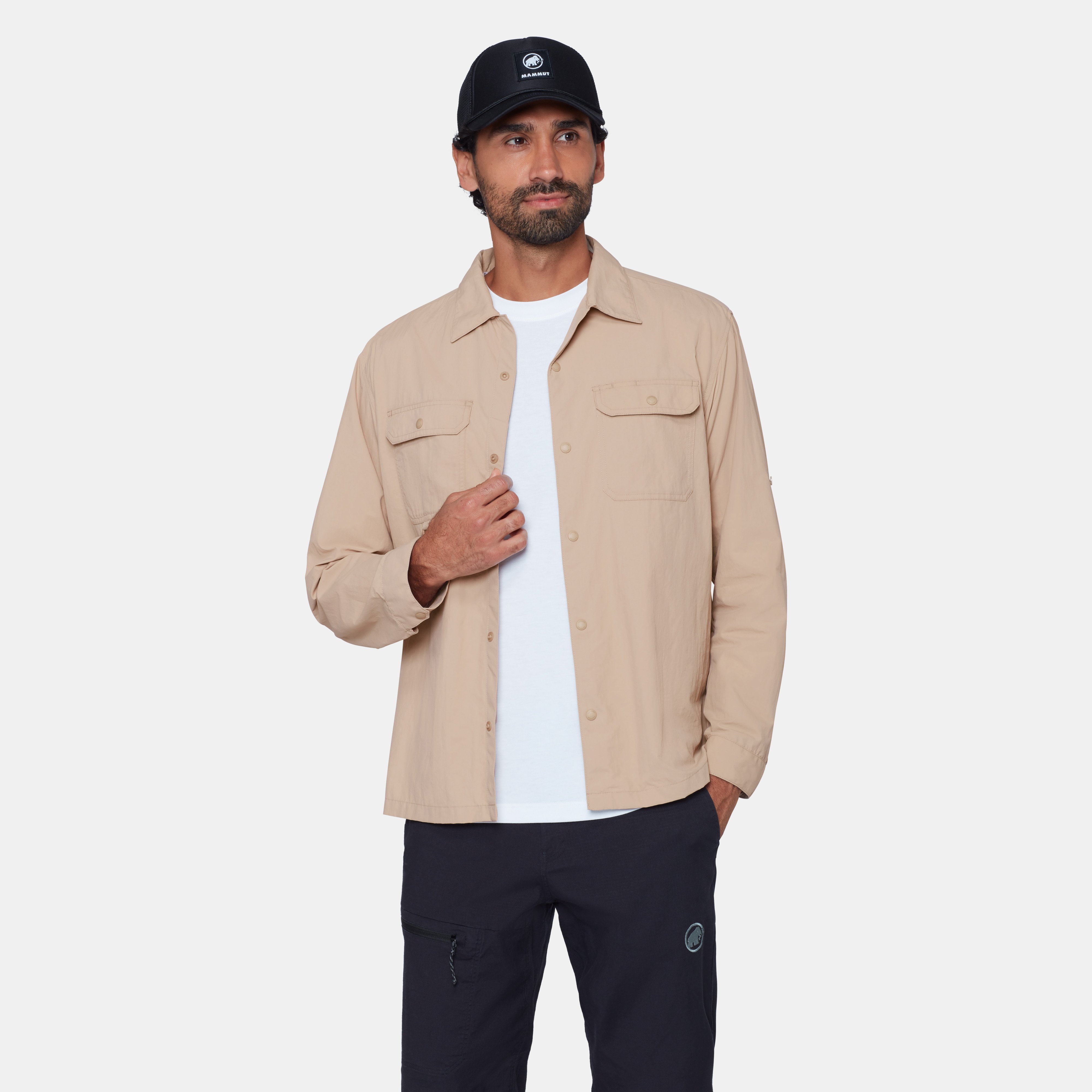 Mammut Highland Longsleeve Shirt Men, savannah - Savannah