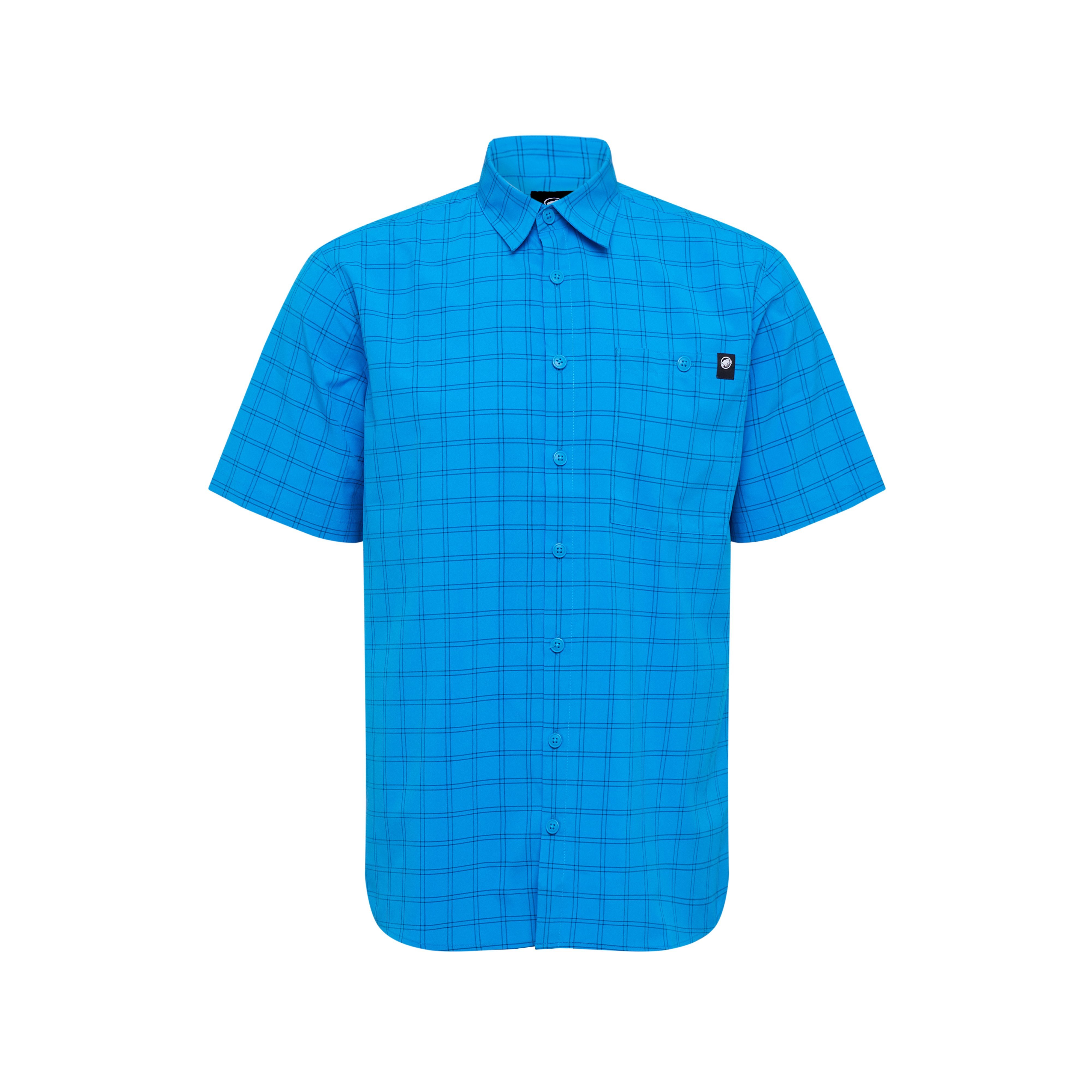 Mammut Mtn. Pro 2.0 Shirt Men - Steel-black/Mammut red-black/Marine-black/Glacier blue-marine - Thumbnail