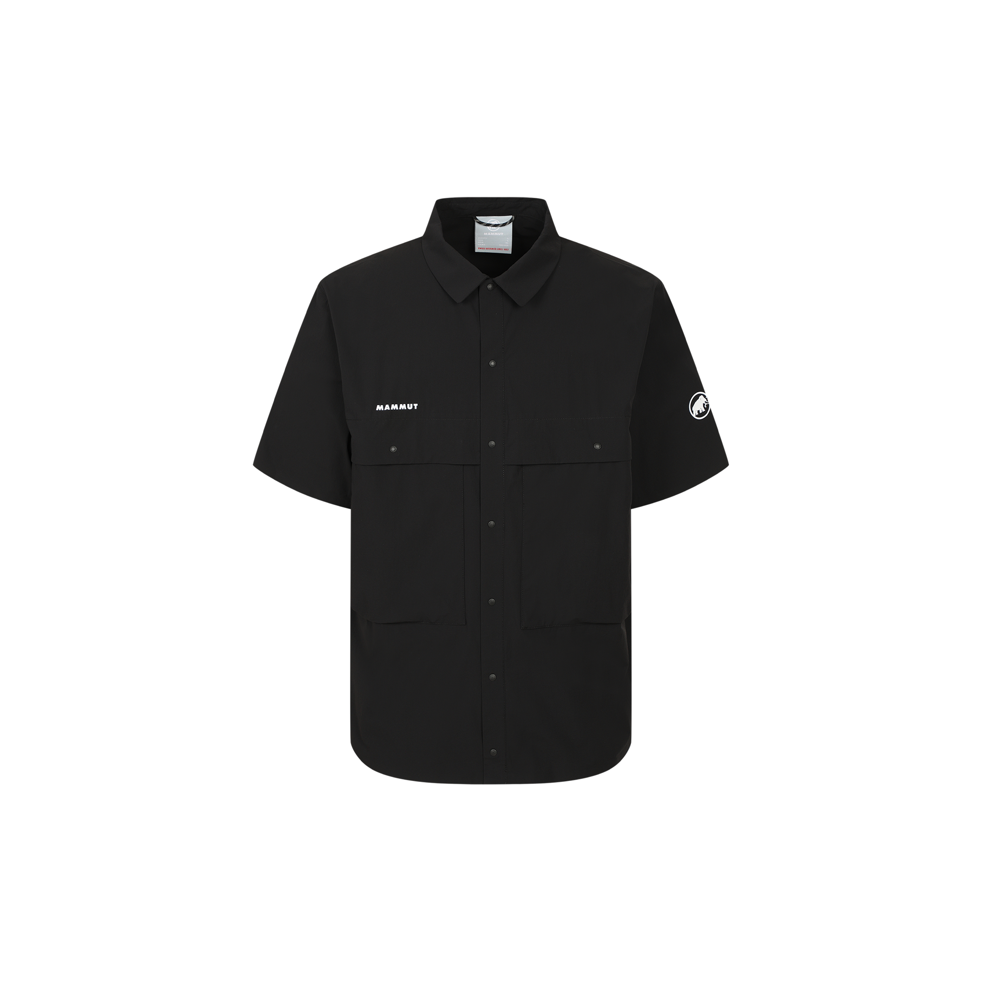 Mammut Valley Shirt Men, creas black - Creas black - Thumbnail