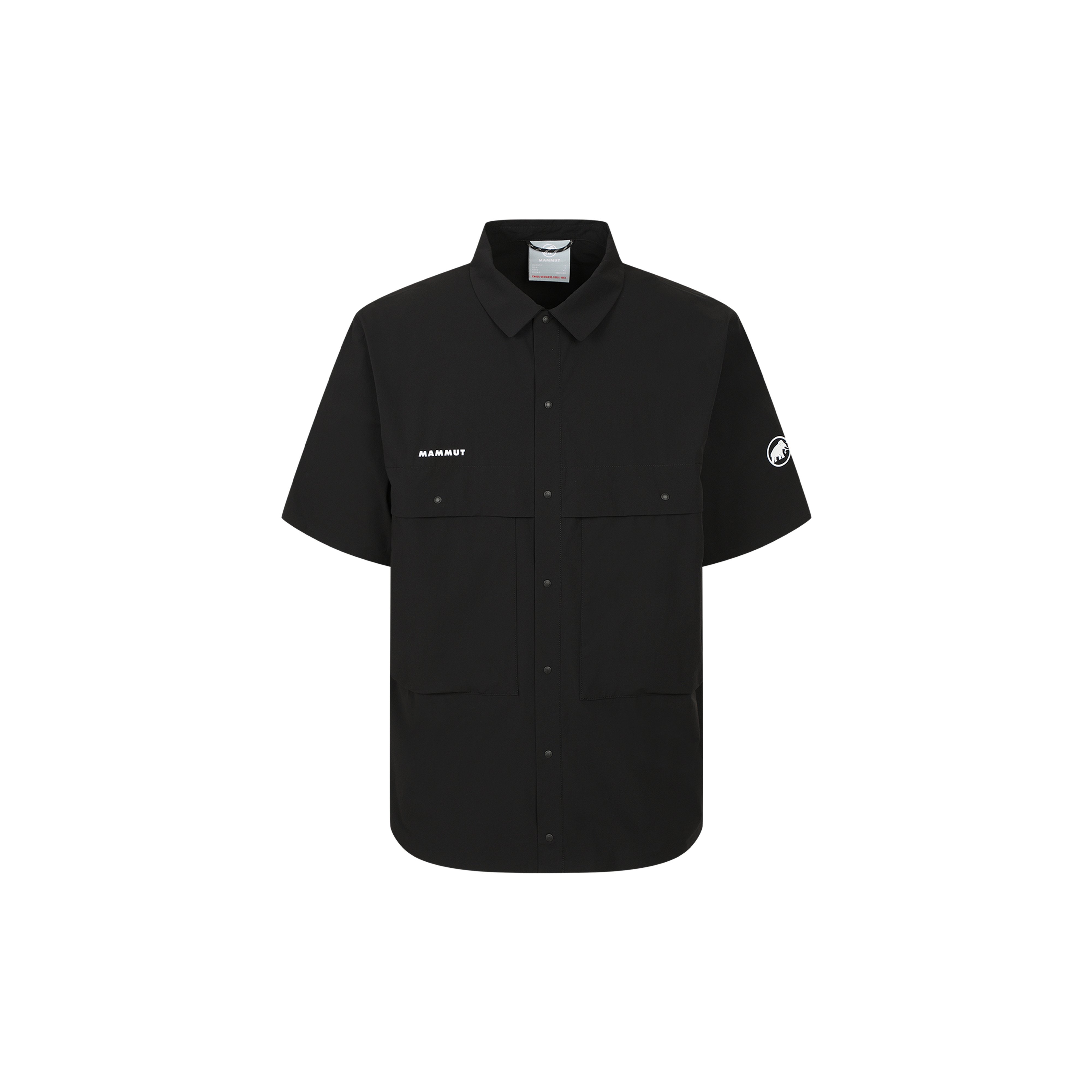 Mammut Valley Shirt Men - Creas black/Lapis blue/Future dusk - Thumbnail