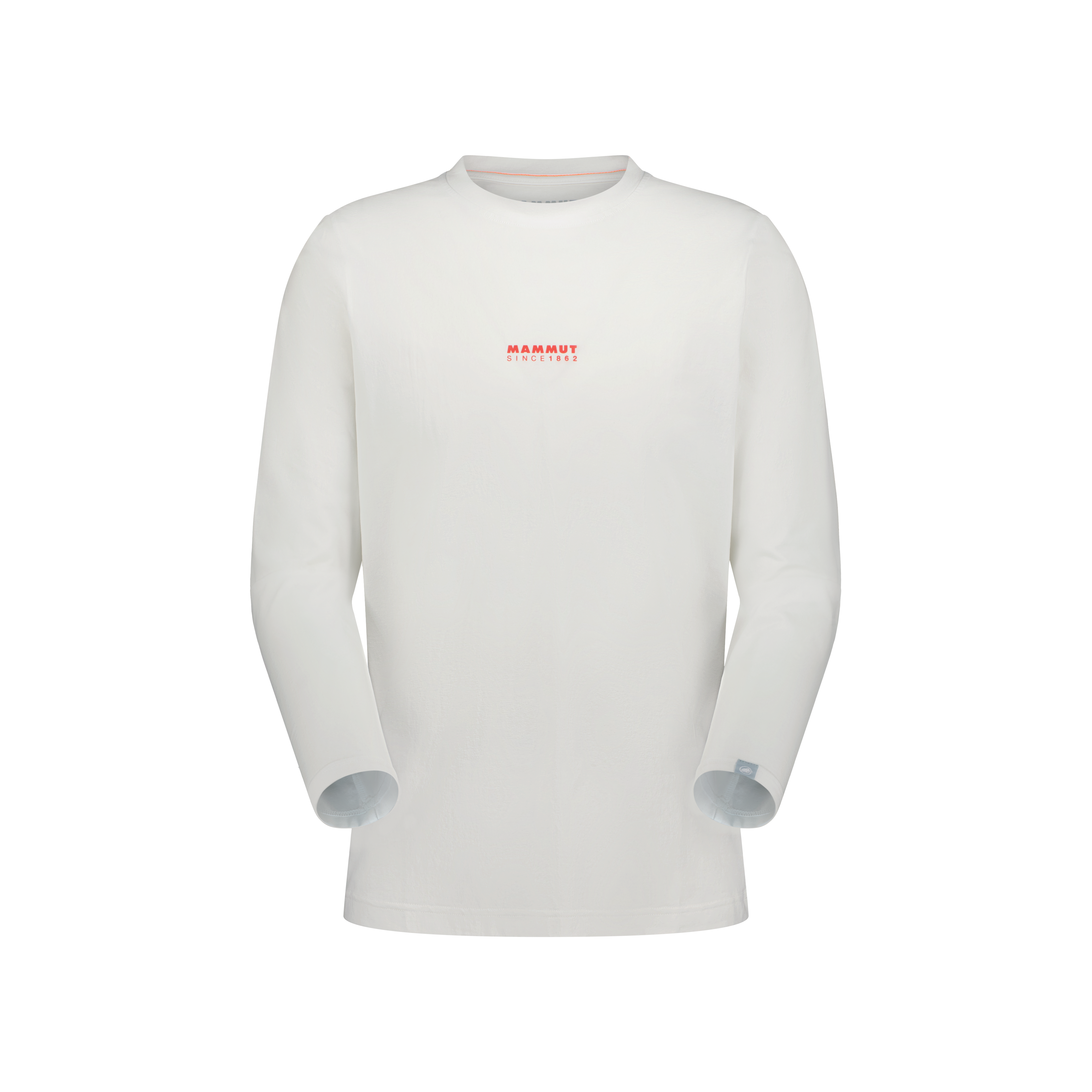 Mammut QD Logo Print Longsleeve T-shirts AF Men, white-mammut red PRT1 - White-mammut red PRT1 - Thumbnail