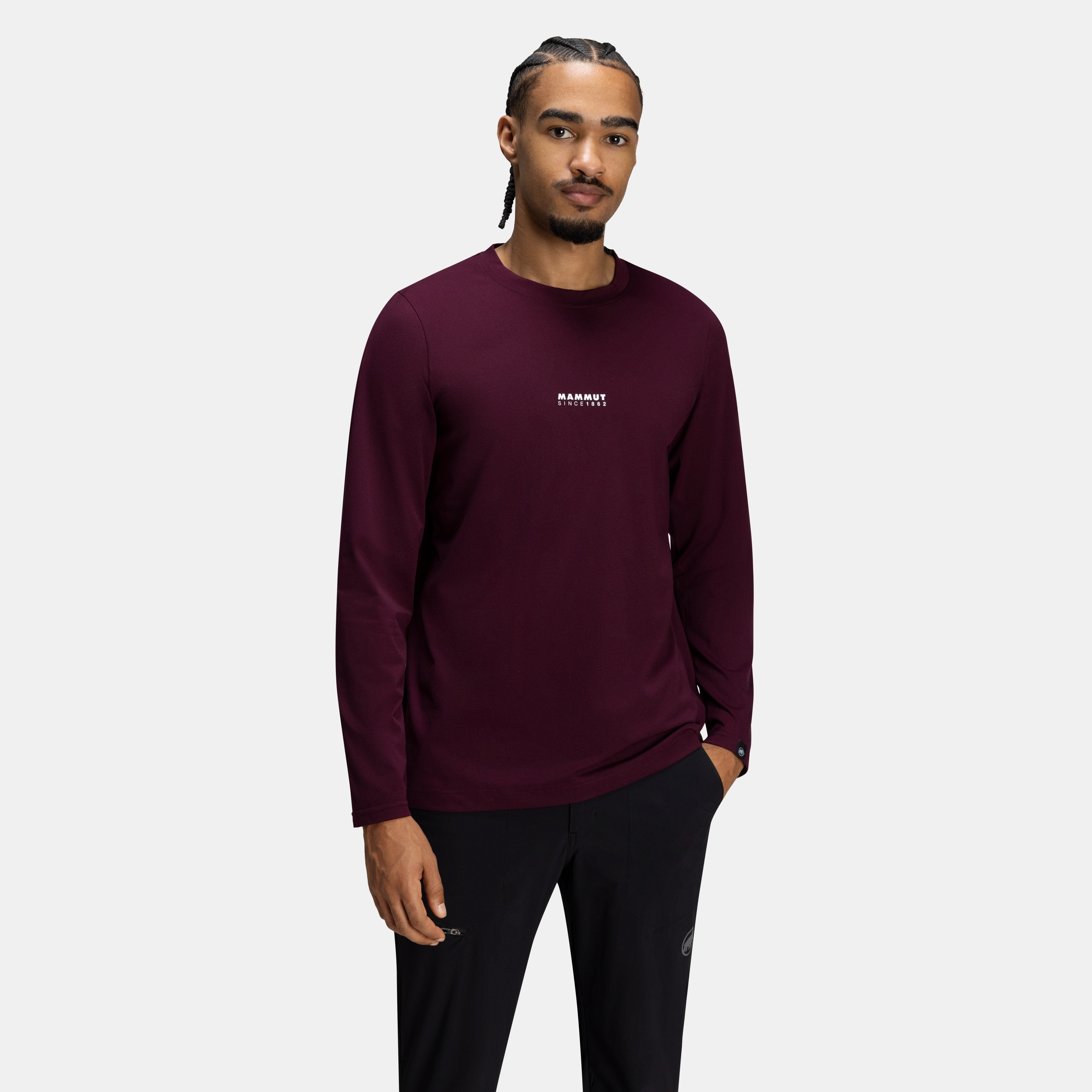Mammut QD Logo Print Longsleeve T-shirts AF Men, 3813 - 3813