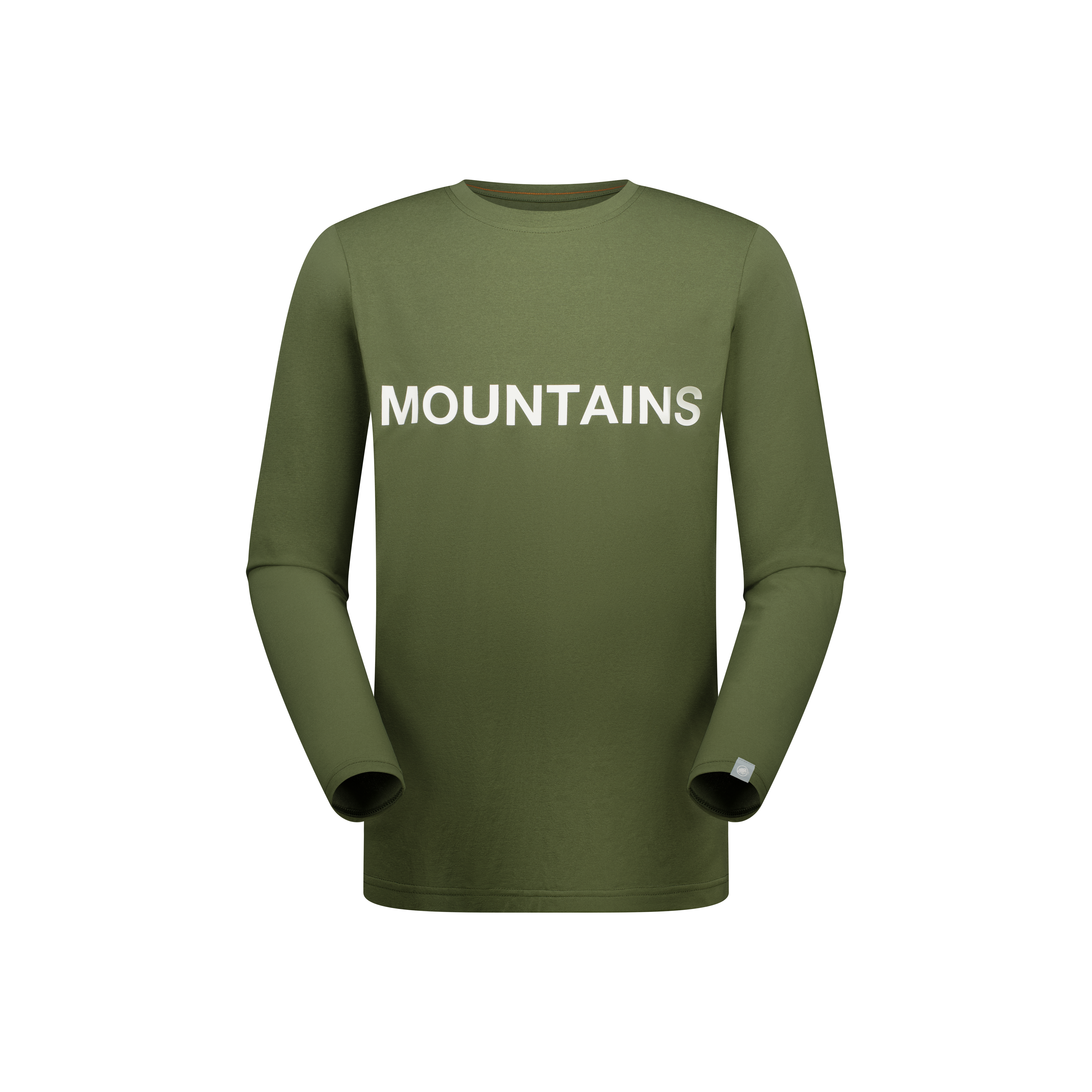 Mammut QD Logo Print Longsleeve T-shirts AF Men, marsh PRT4 - Marsh PRT4 - Thumbnail