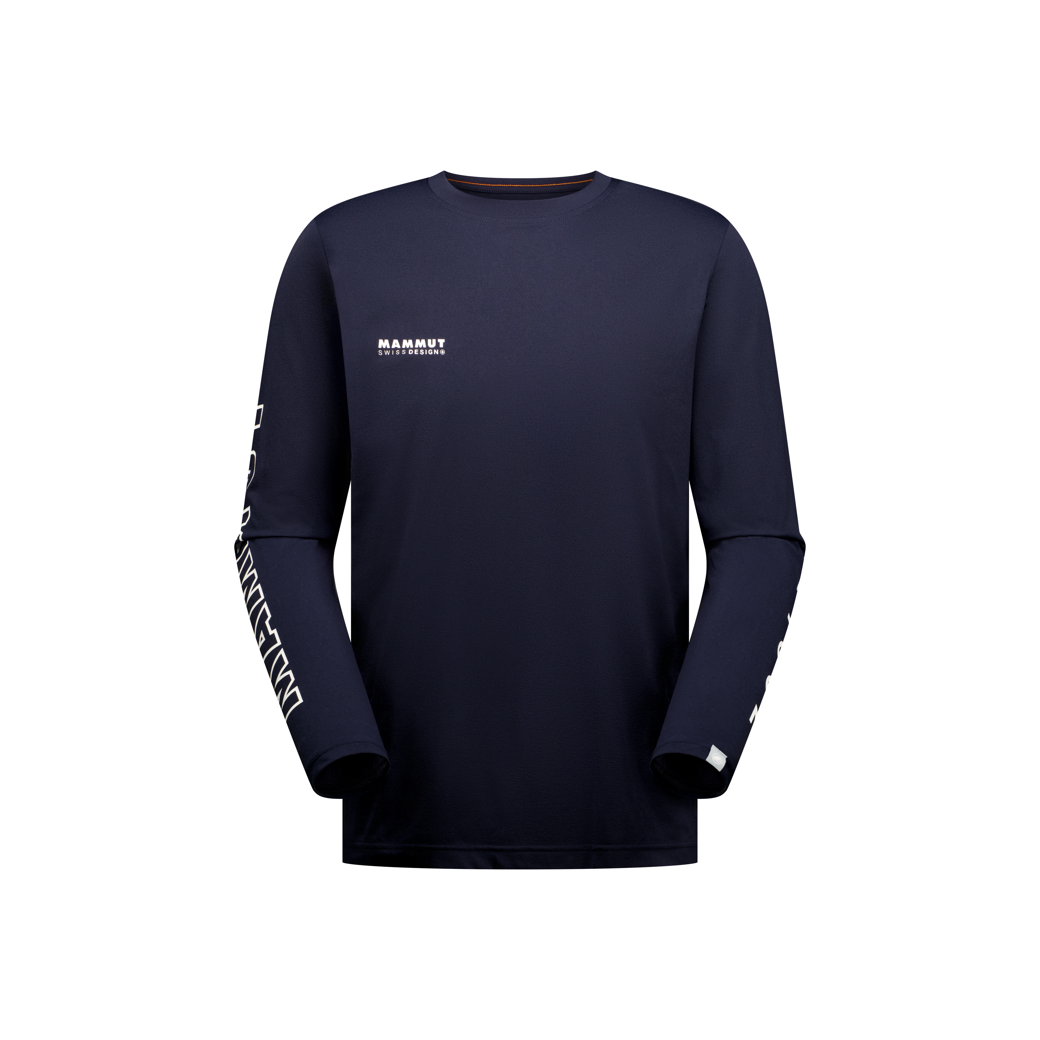 Mammut QD Logo Print Longsleeve T-shirts AF Men, marine PRT3 - Marine PRT3 - Thumbnail