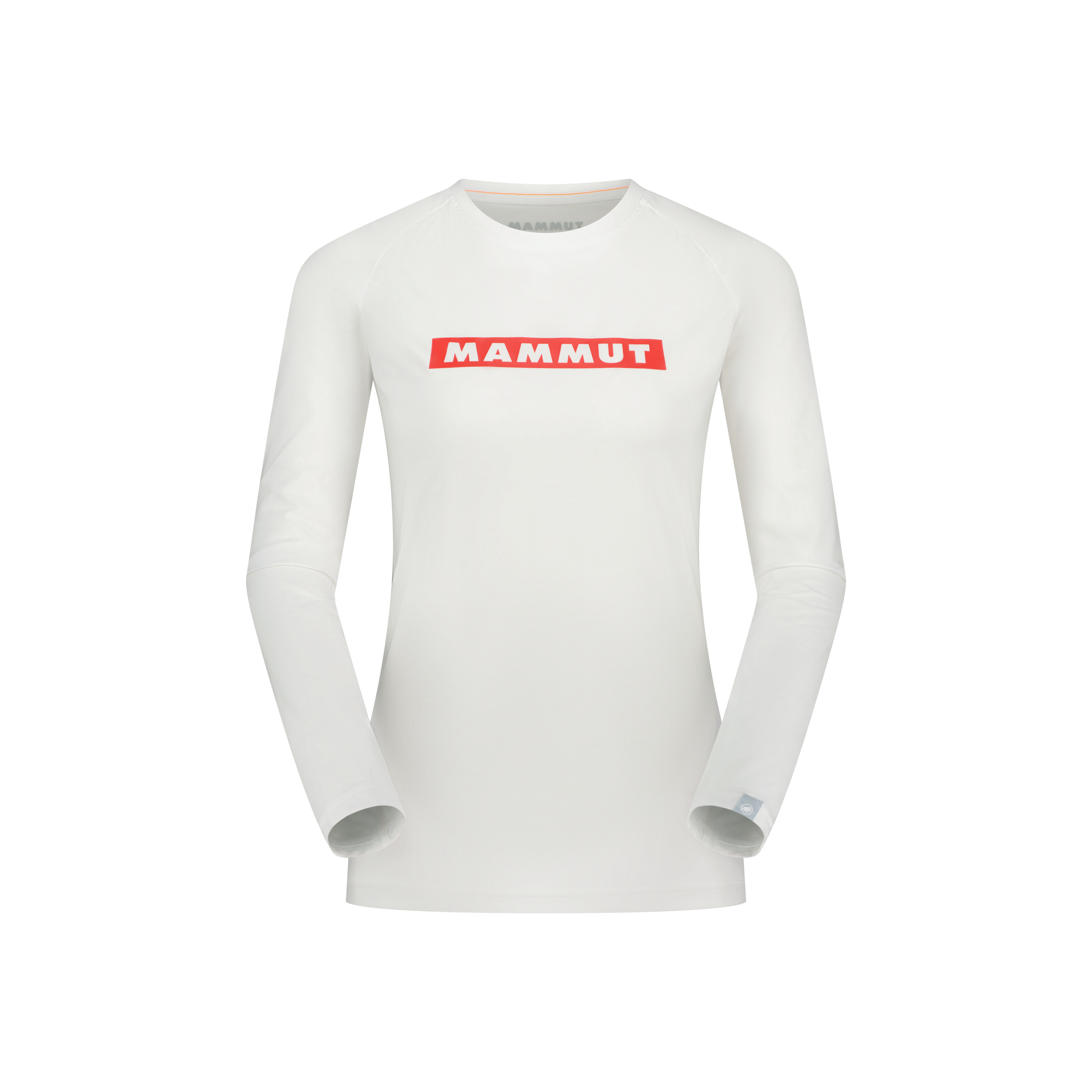 Mammut QD Logo Print Longsleeve T-shirts AF Women, white-mammut red PRT2 - White-mammut red PRT2 - Thumbnail