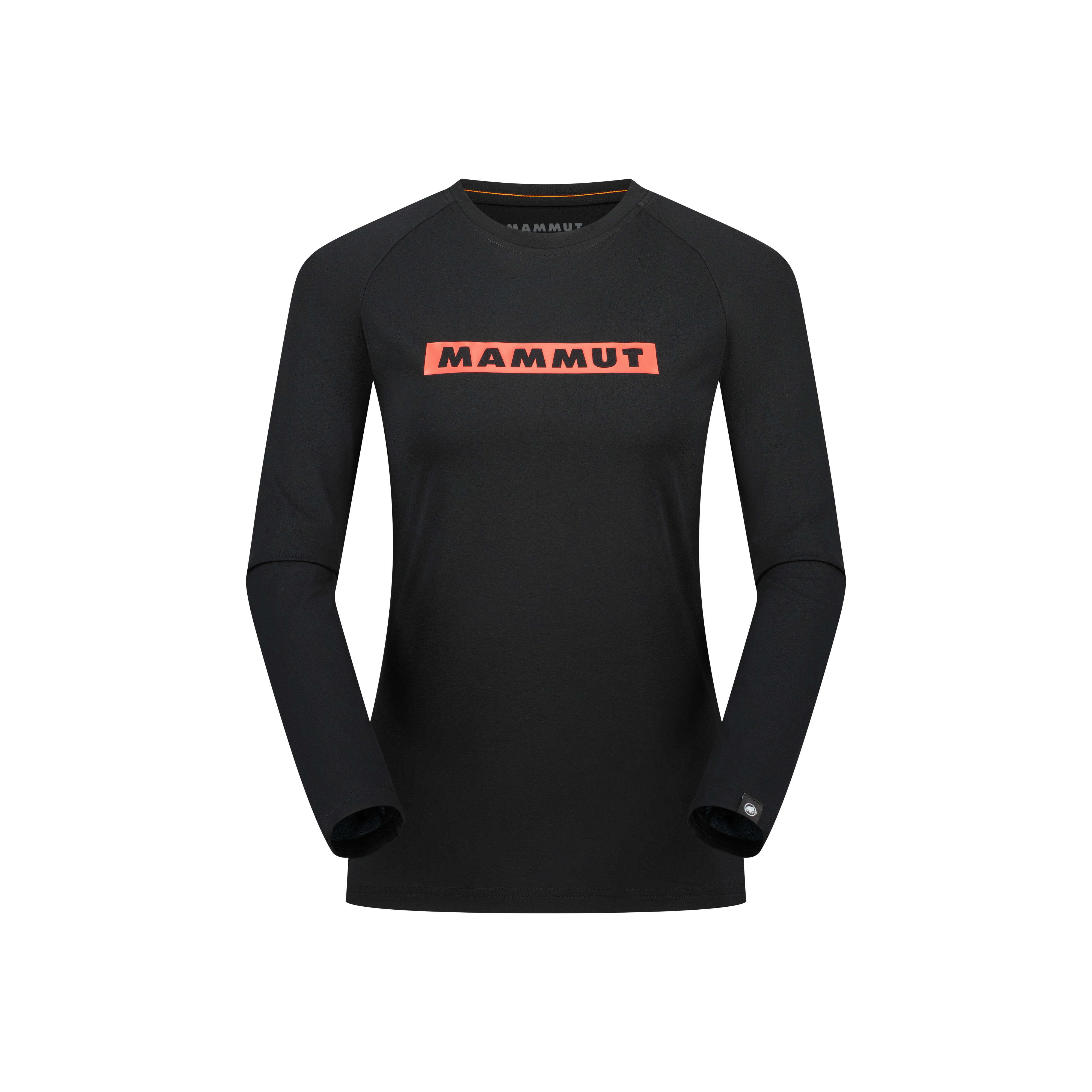 Mammut QD Logo Print Longsleeve T-shirts AF Women, black-mammut red PRT2 - Black-mammut red PRT2 - Thumbnail
