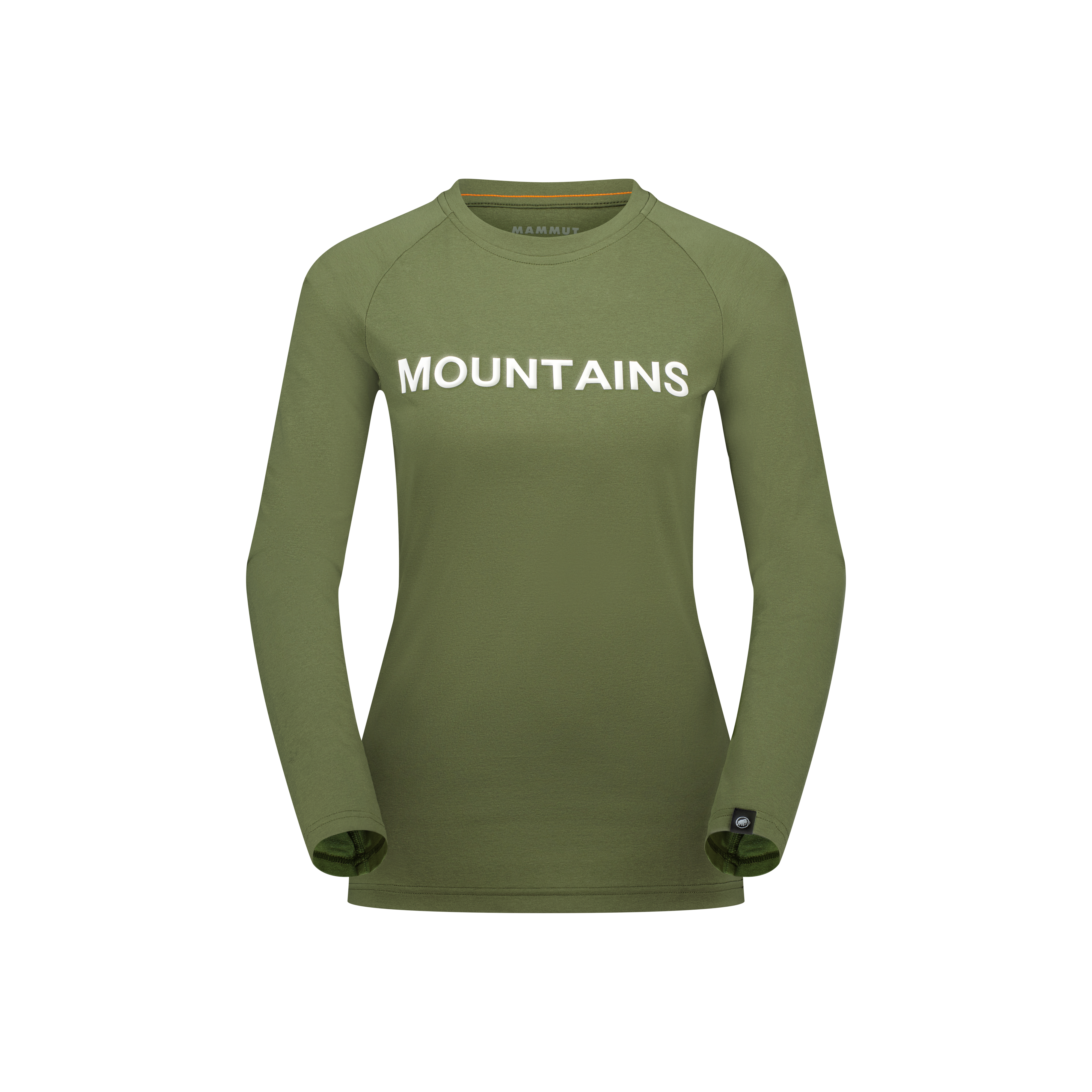 Mammut QD Logo Print Longsleeve T-shirts AF Women, marsh PRT4 - Marsh PRT4 - Thumbnail