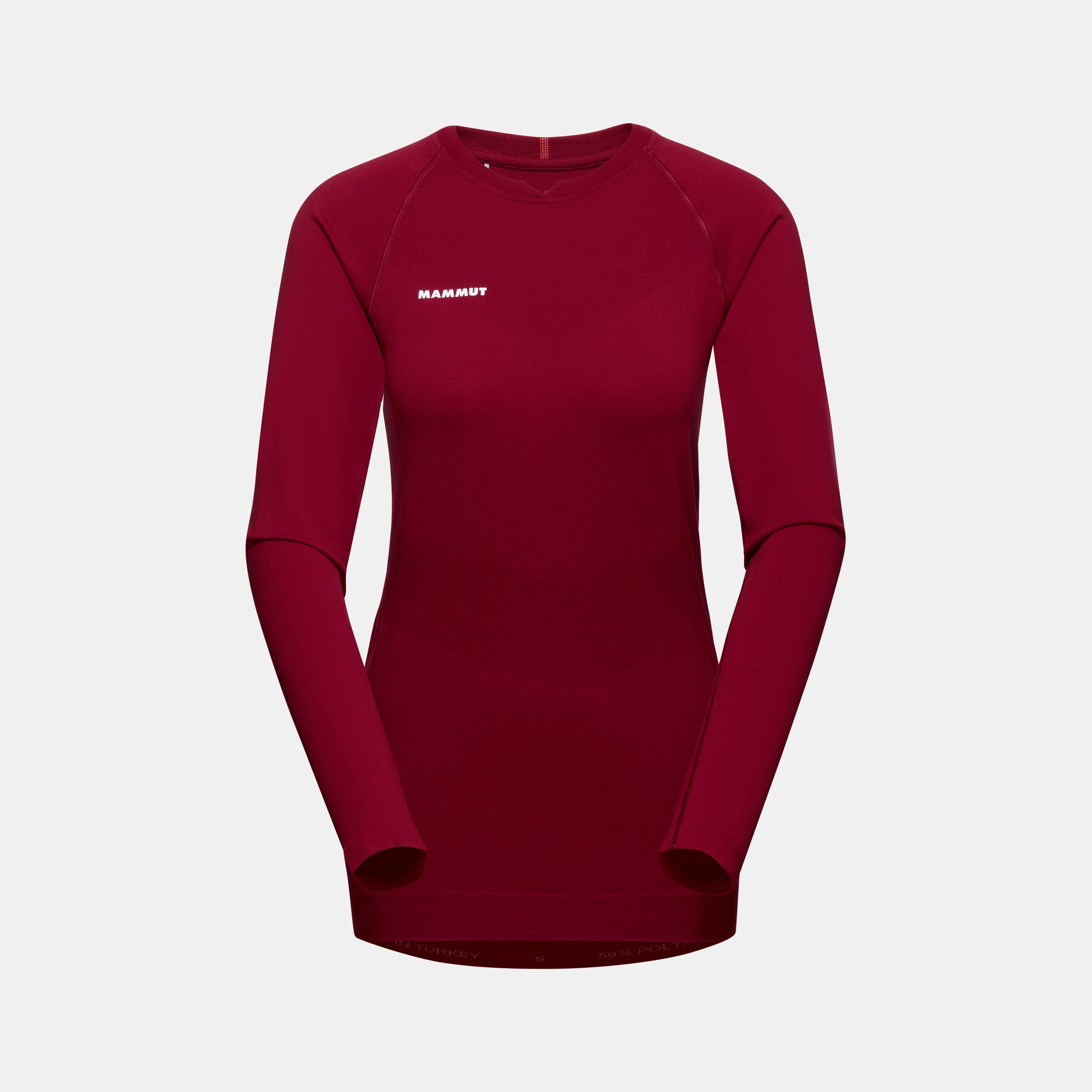 Mammut Trift Longsleeve Women - temp, blood red - Blood red