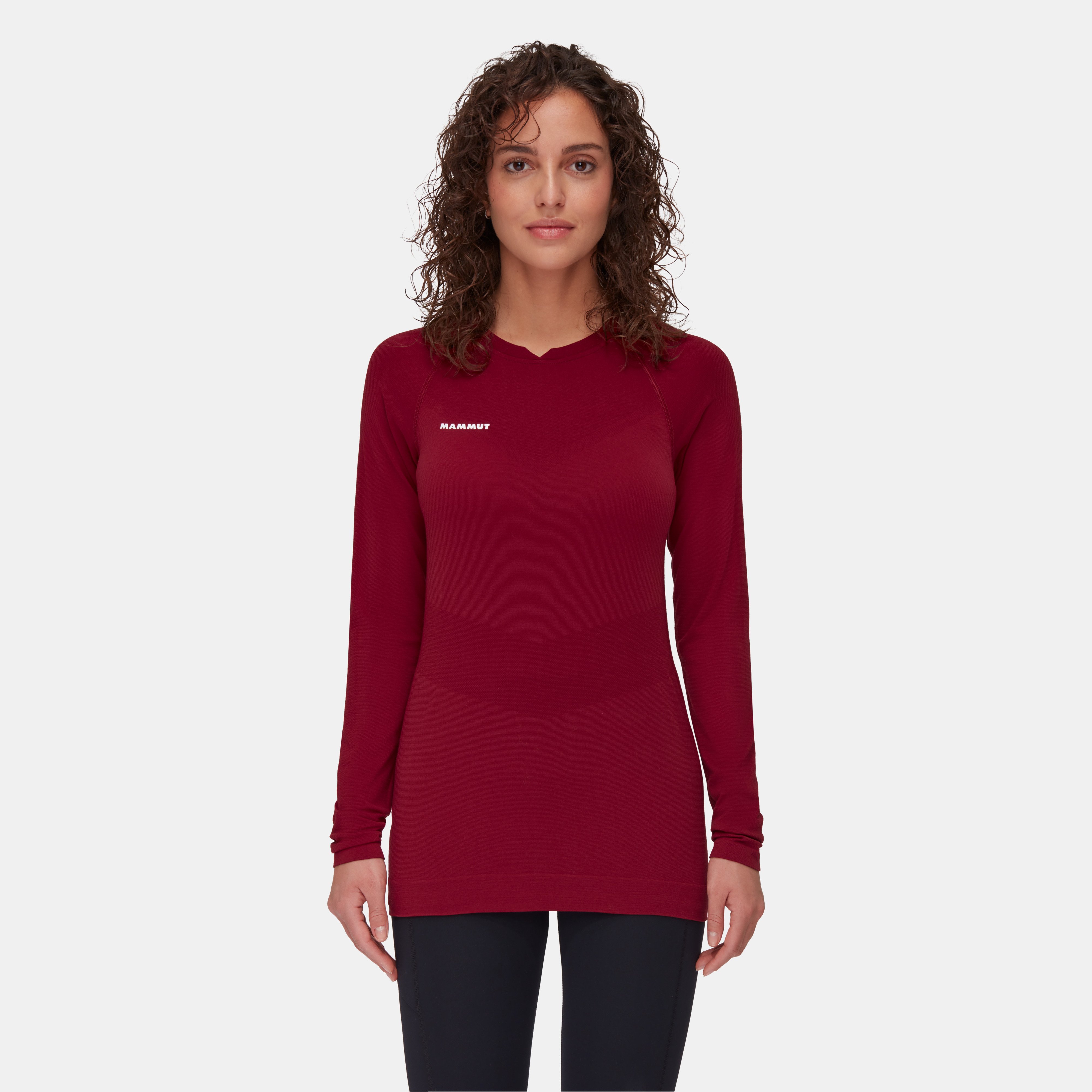 Mammut Trift Longsleeve Women - temp, blood red - Blood red