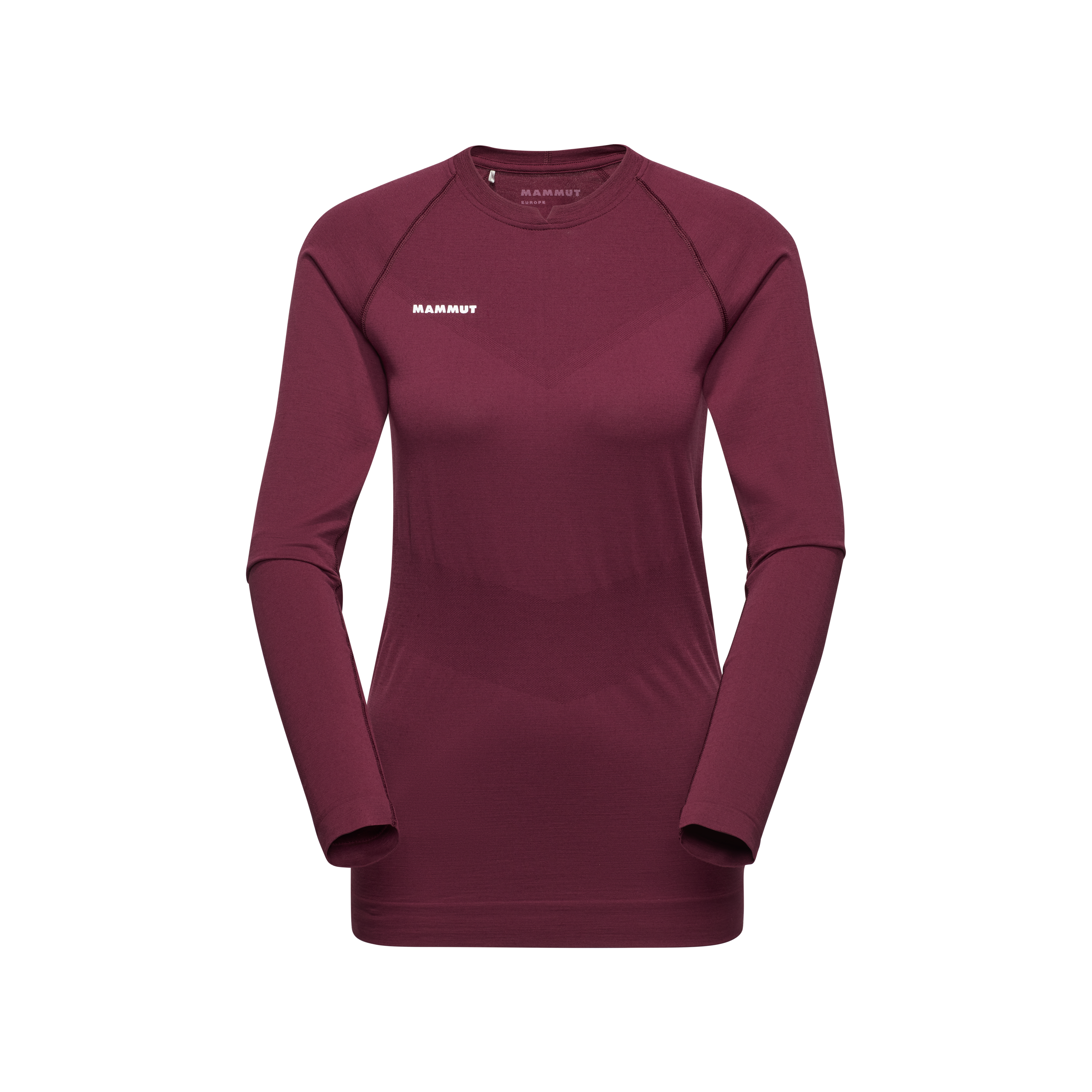 Mammut Trift Longsleeve Women, vin - Vin - Thumbnail