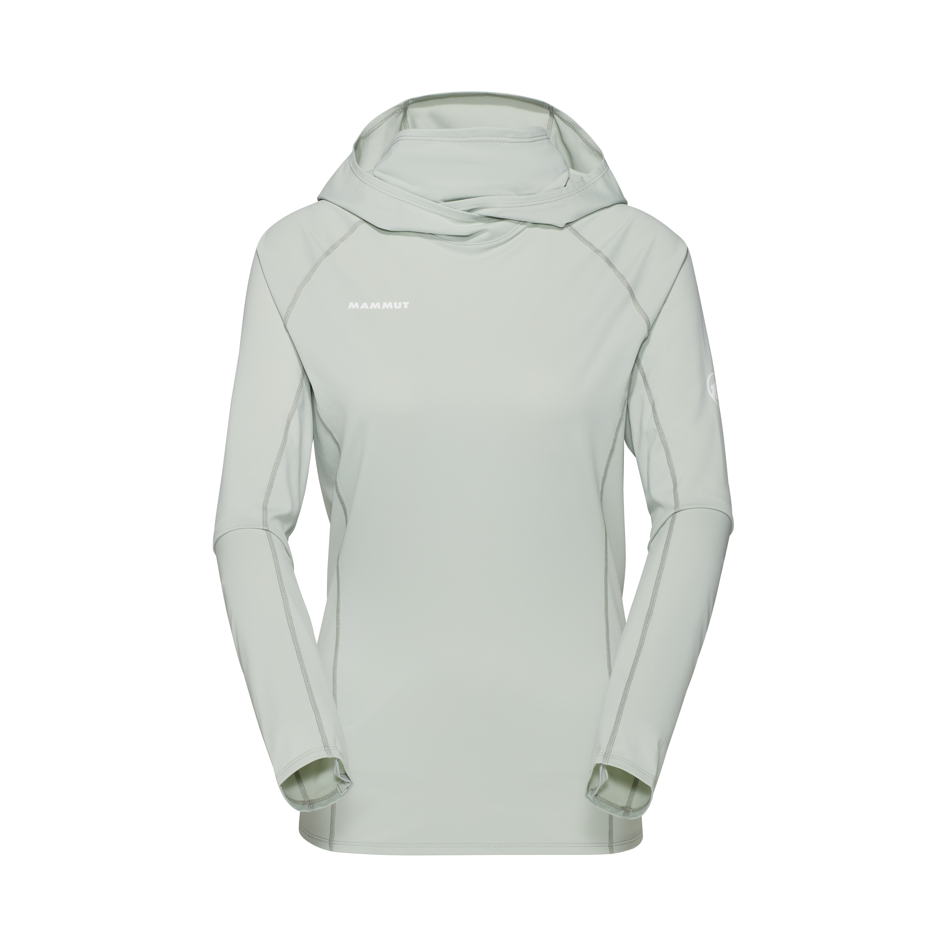 Mammut Selun FL Sun Hoody Women - silver sage, XS - Silver sage - Thumbnail