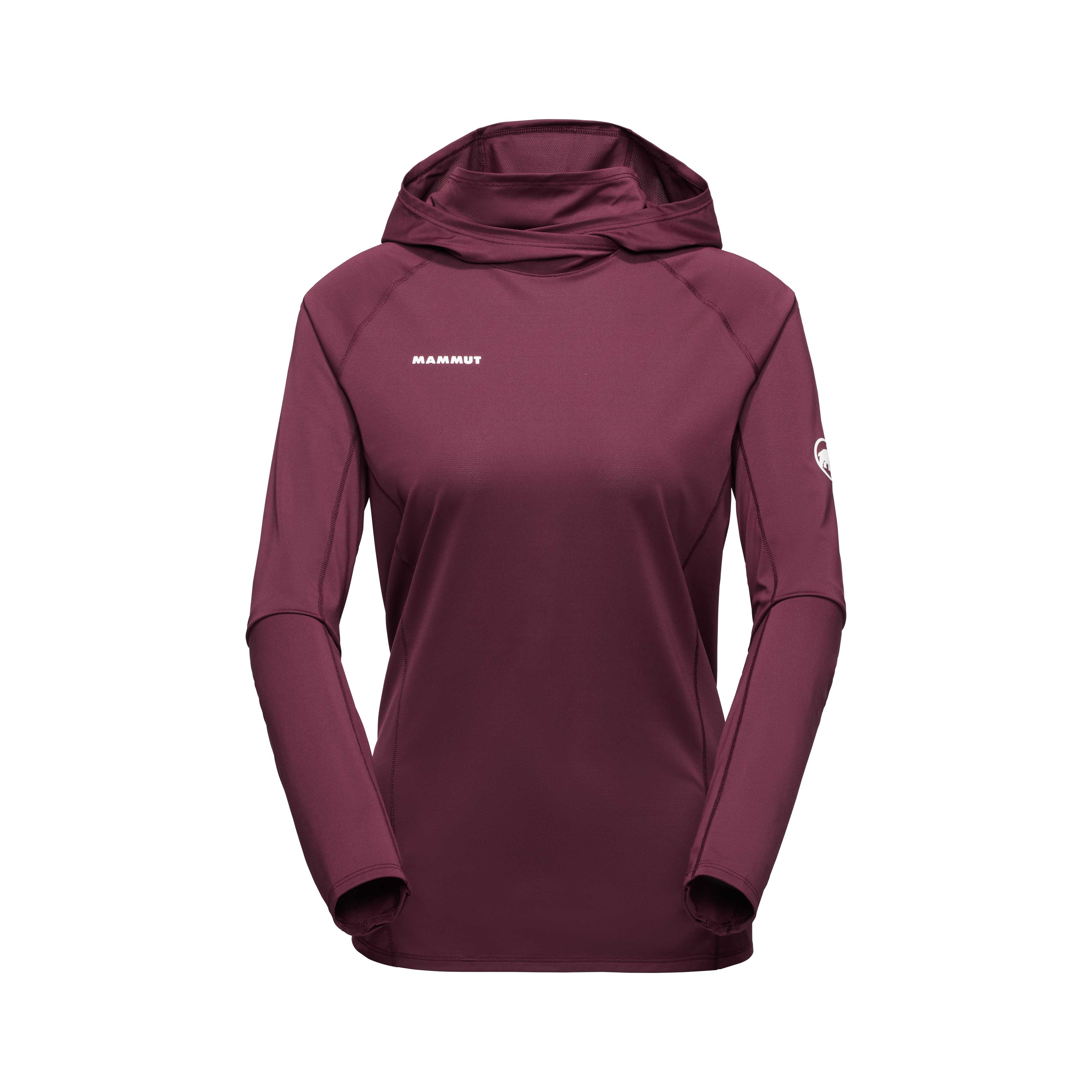 Mammut Selun FL Sun Hoody Women, vin - Vin - Thumbnail