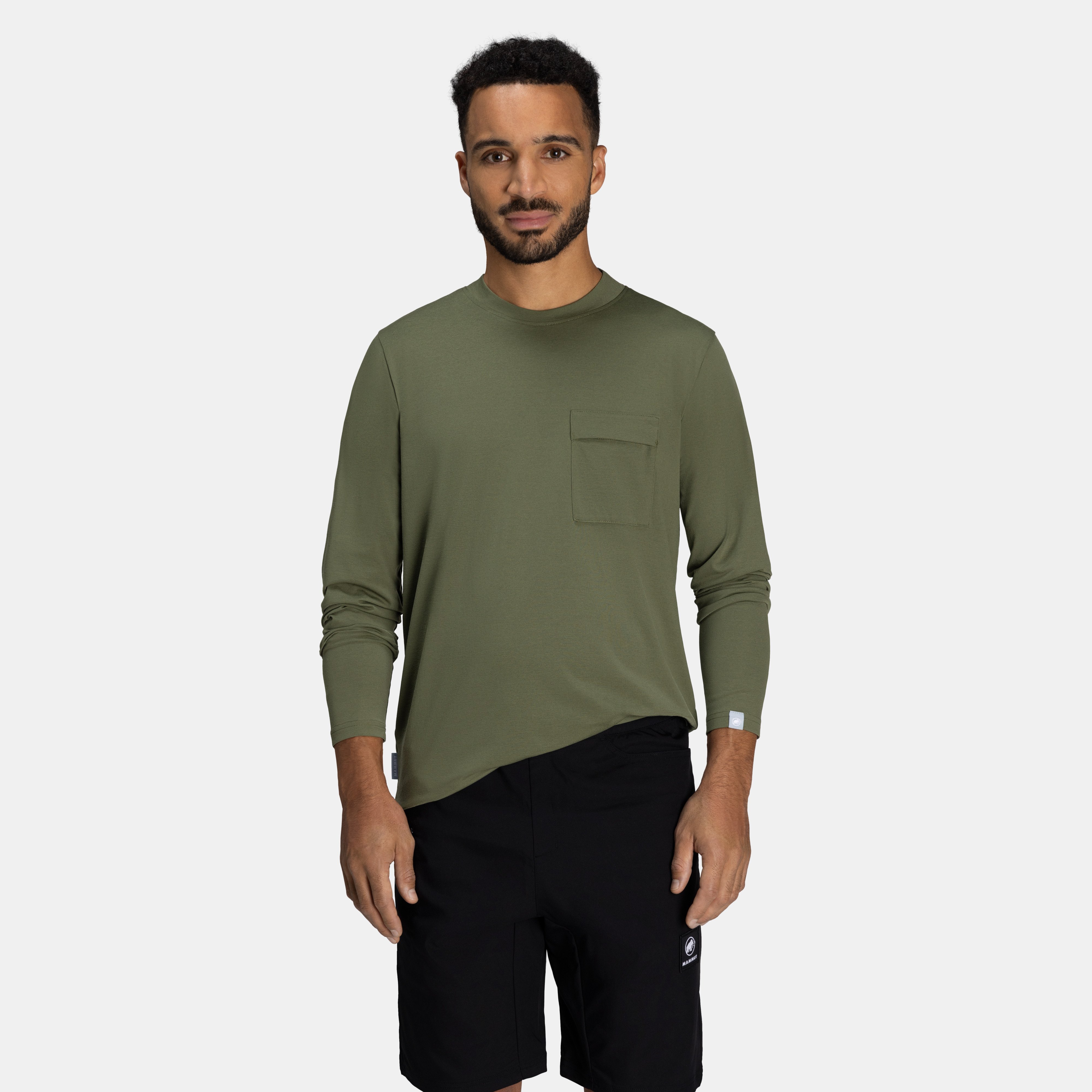Mammut Urban QD Longsleeve T-Shirt AF Men, marsh - Marsh