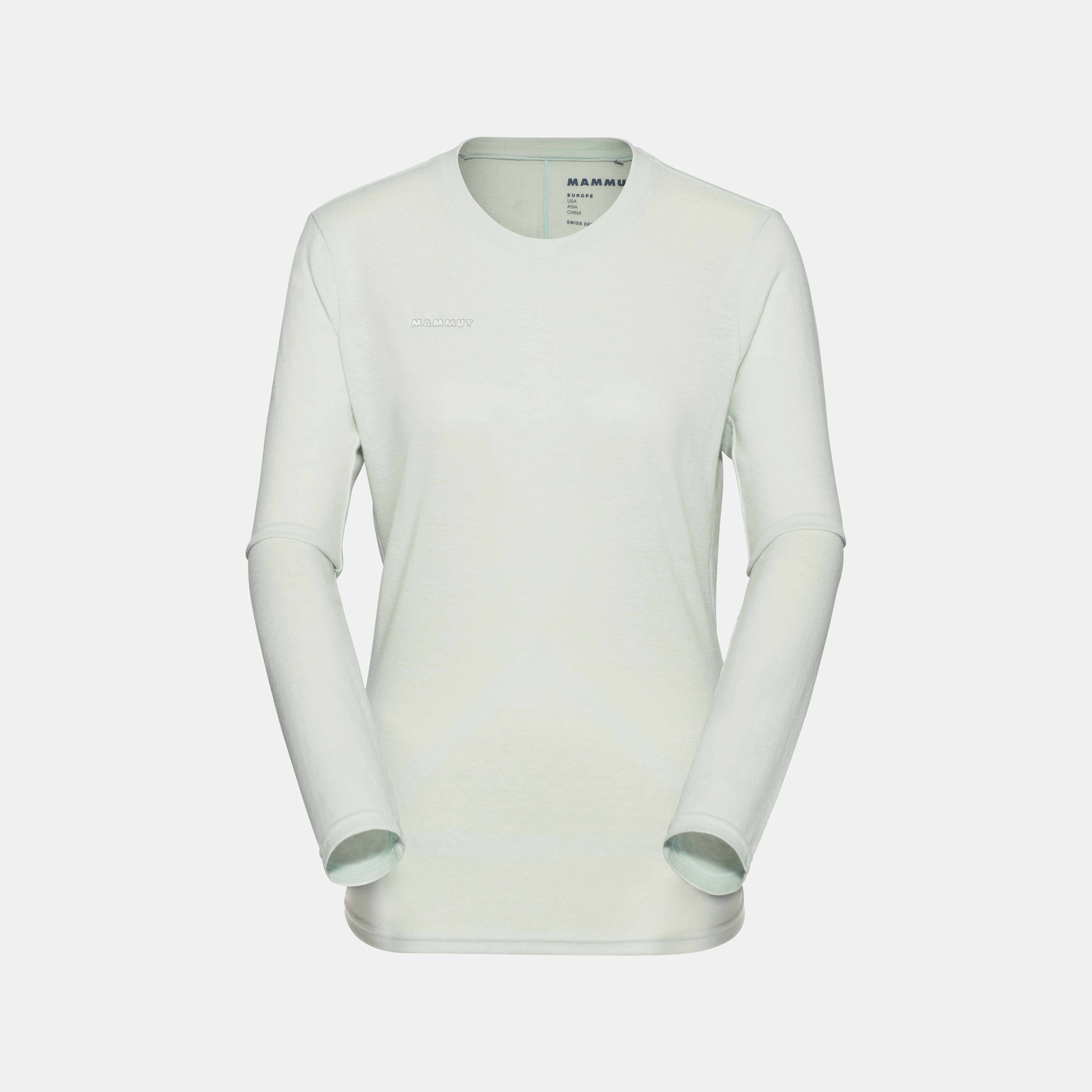 Mammut Massone Light Longsleeve Women, silver sage - Silver sage