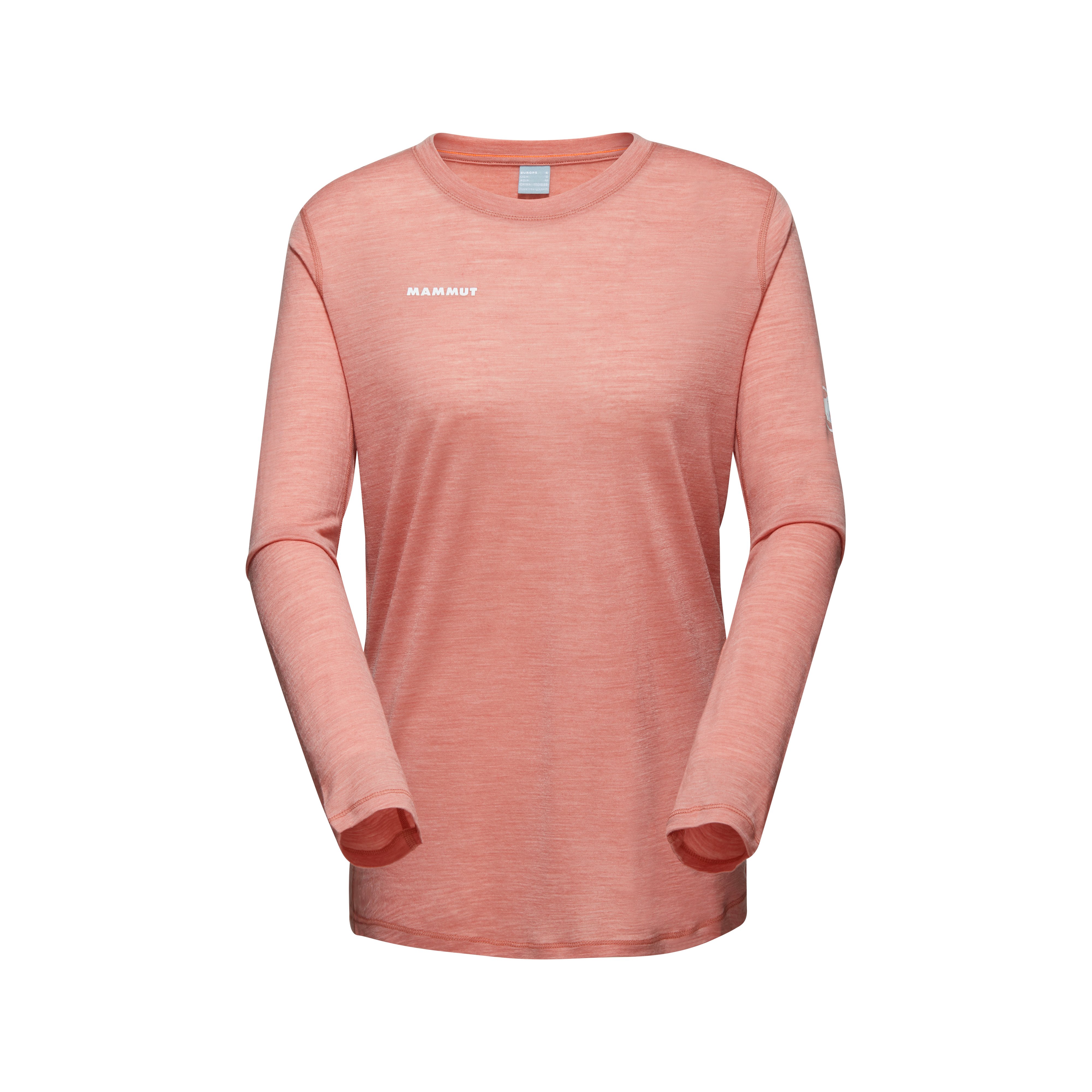 Mammut Tree Wool FL Longsleeve Women - Black/Peach melange/Quartz dust melange/Mammut red/Marine melange/Lavandin melange/Dark jade melange/Flux melange/50658 - Thumbnail