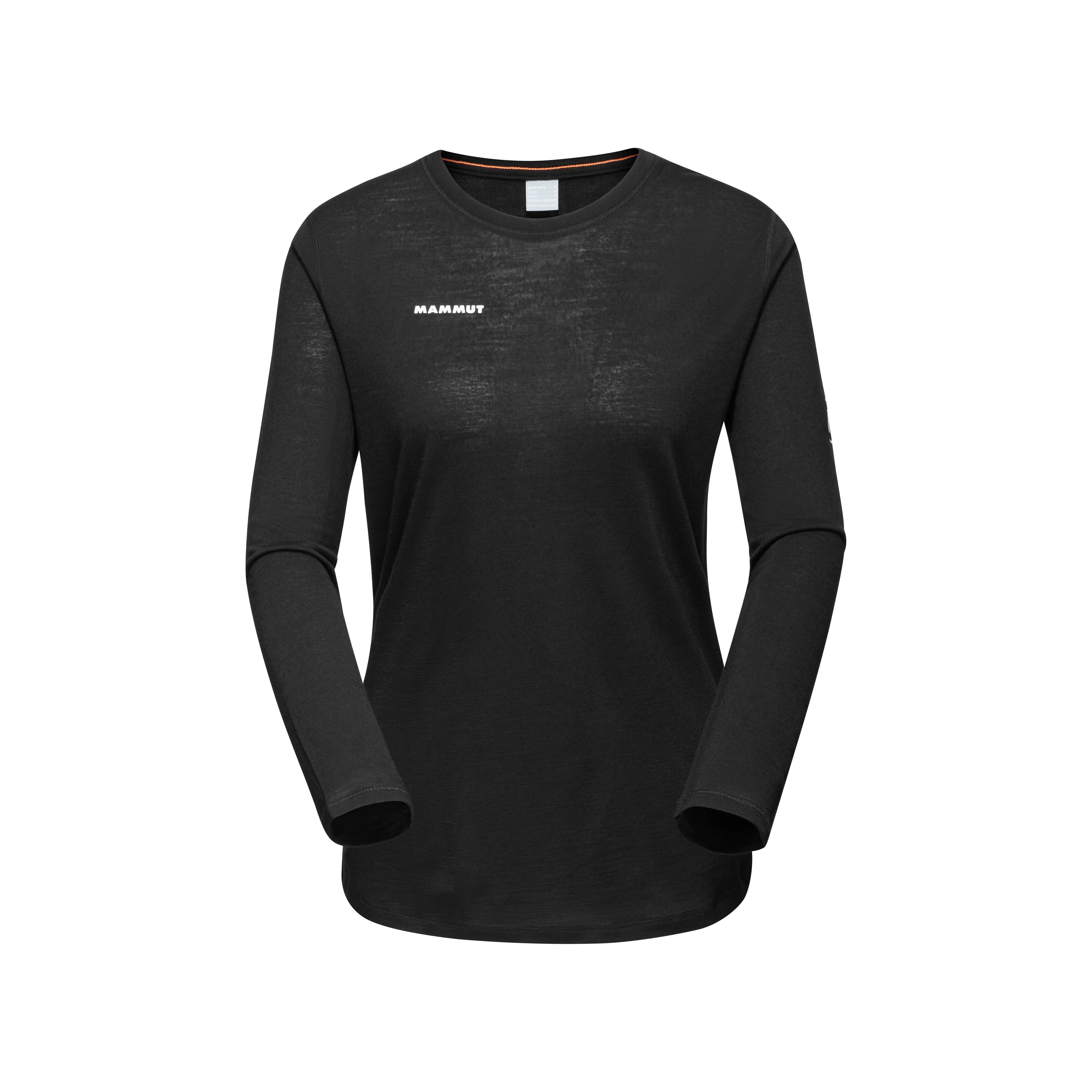 Mammut Tree Wool FL Longsleeve AF Women - temp - Black/Peach melange/Mammut red/Marine melange/Lavandin melange/Flux melange/50658 - Thumbnail