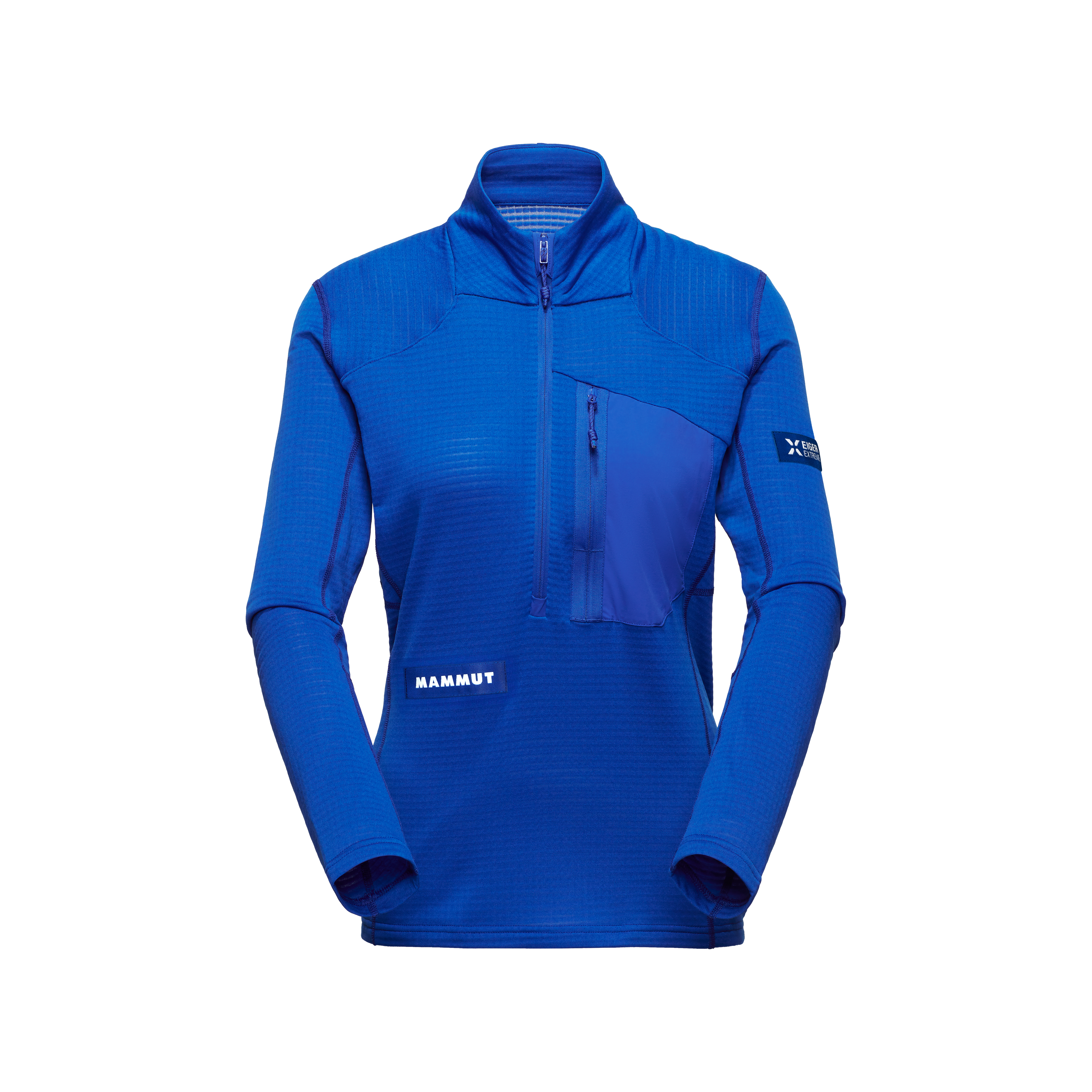 Mammut Eiger Nordwand Advanced FL Half Zip Pull Women, eiger blue - Eiger blue - Thumbnail