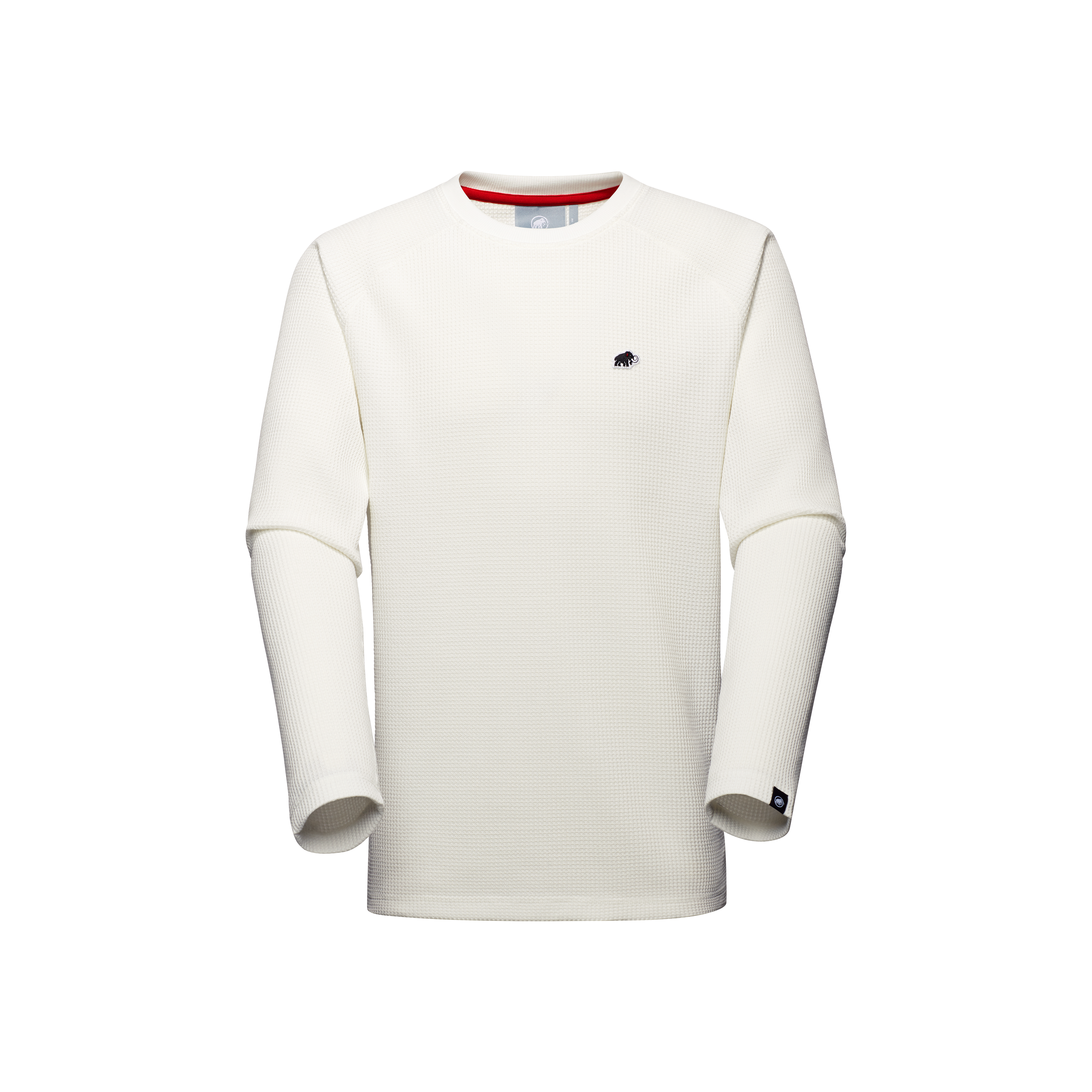 Mammut Waffle Longsleeve AF, off white - Off white - Thumbnail