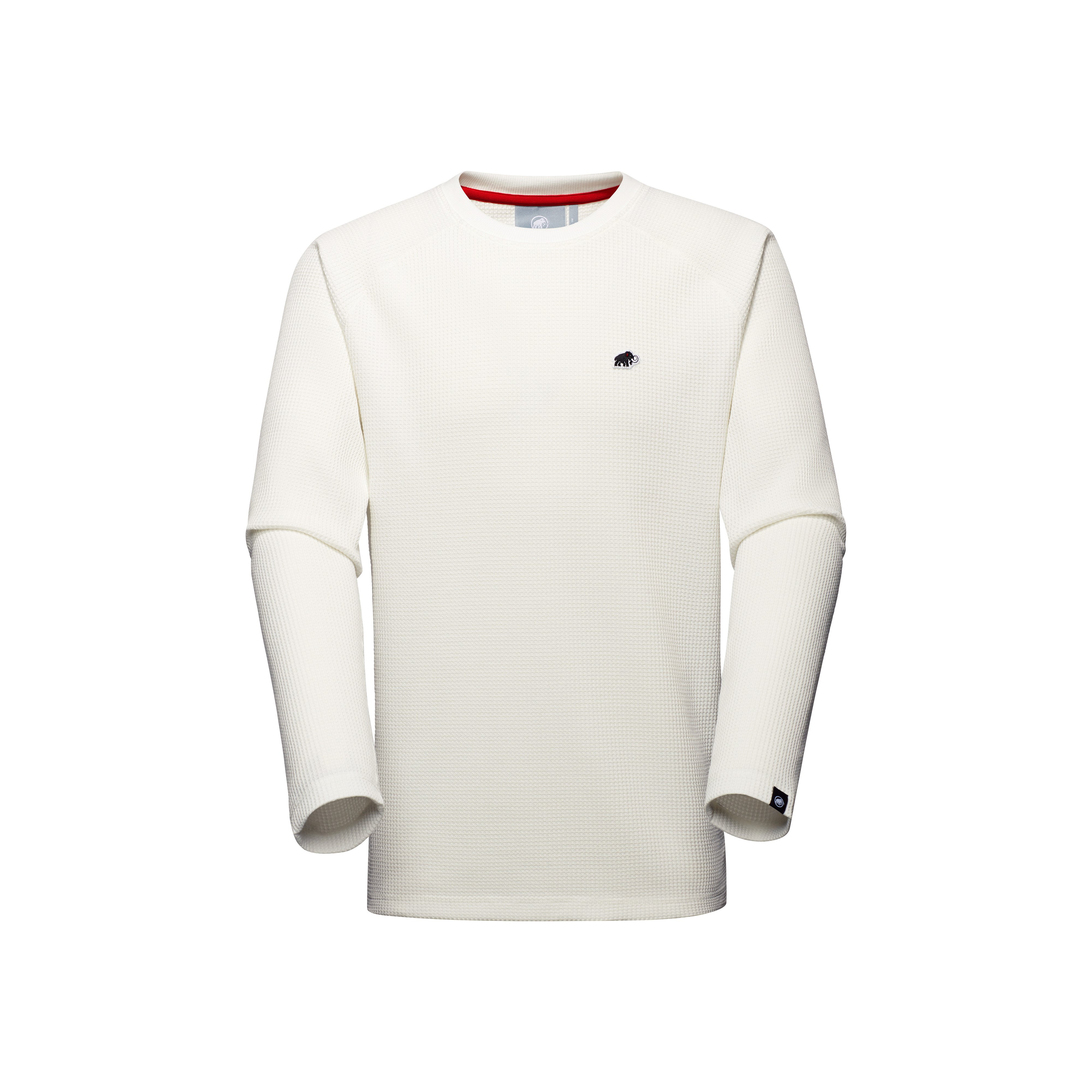 Mammut Waffle Longsleeve AF - Black/Off white/Marine/Soil/Marsh - Thumbnail