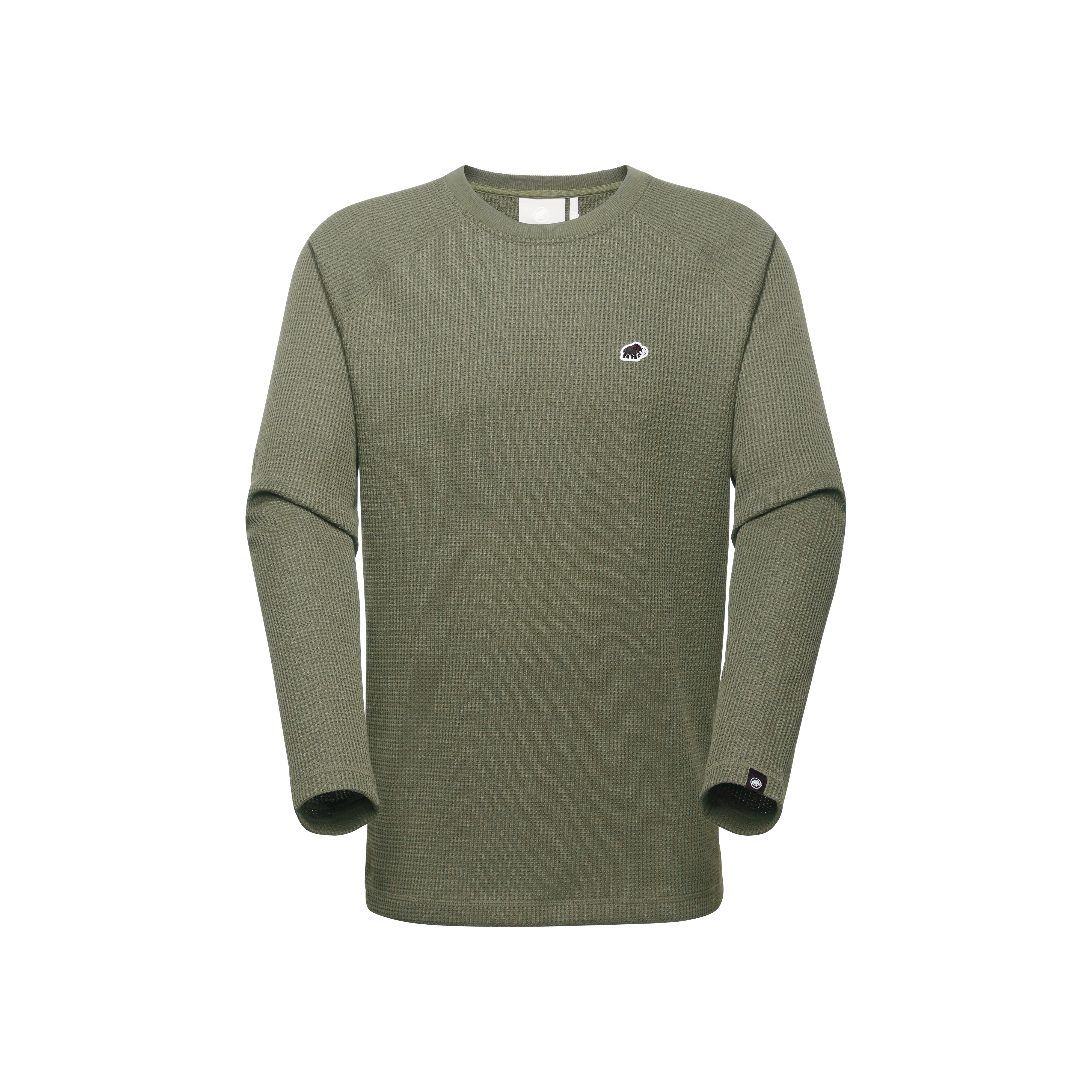 Mammut Waffle Longsleeve AF, marsh - Marsh - Thumbnail