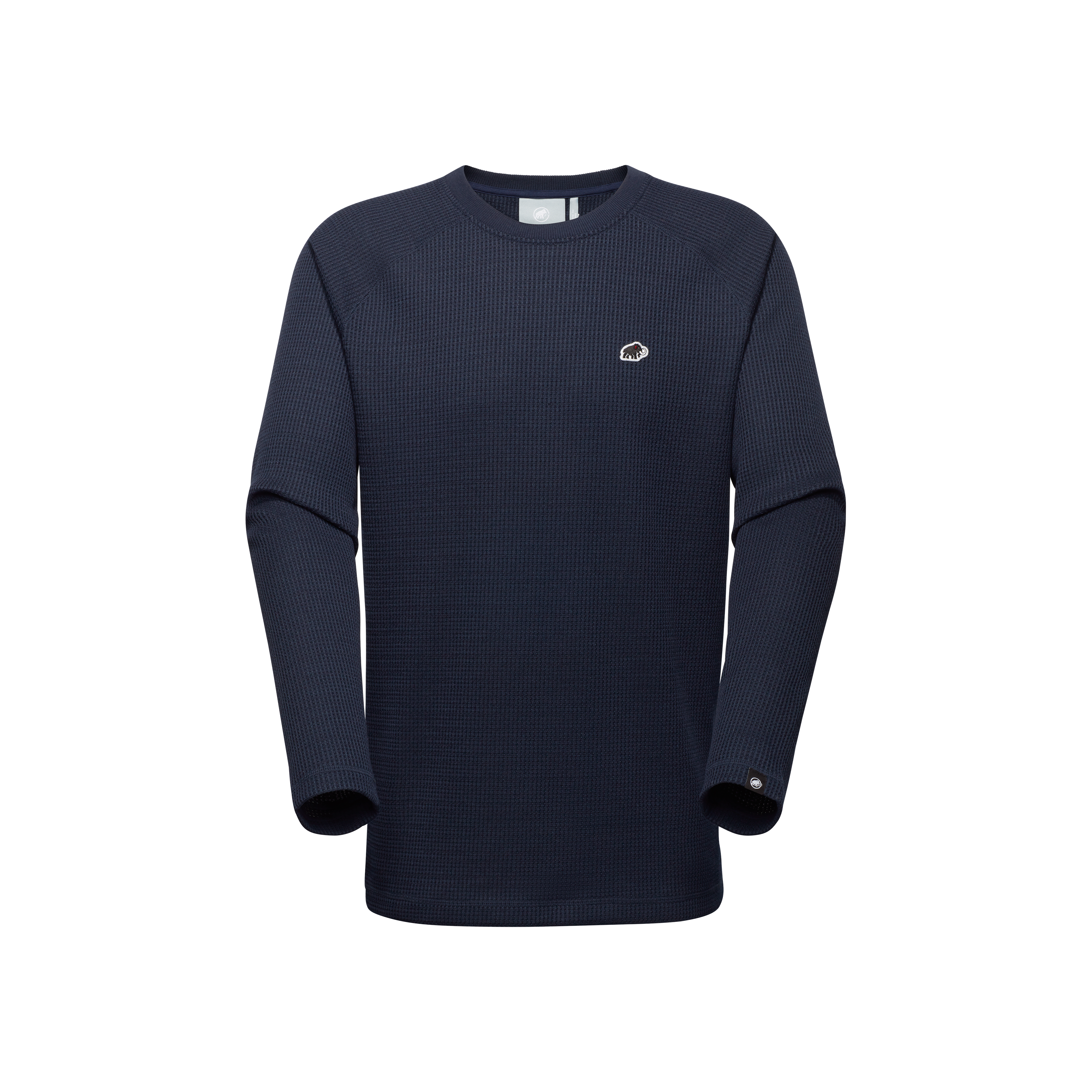 Mammut Waffle Longsleeve AF, marine - Marine - Thumbnail