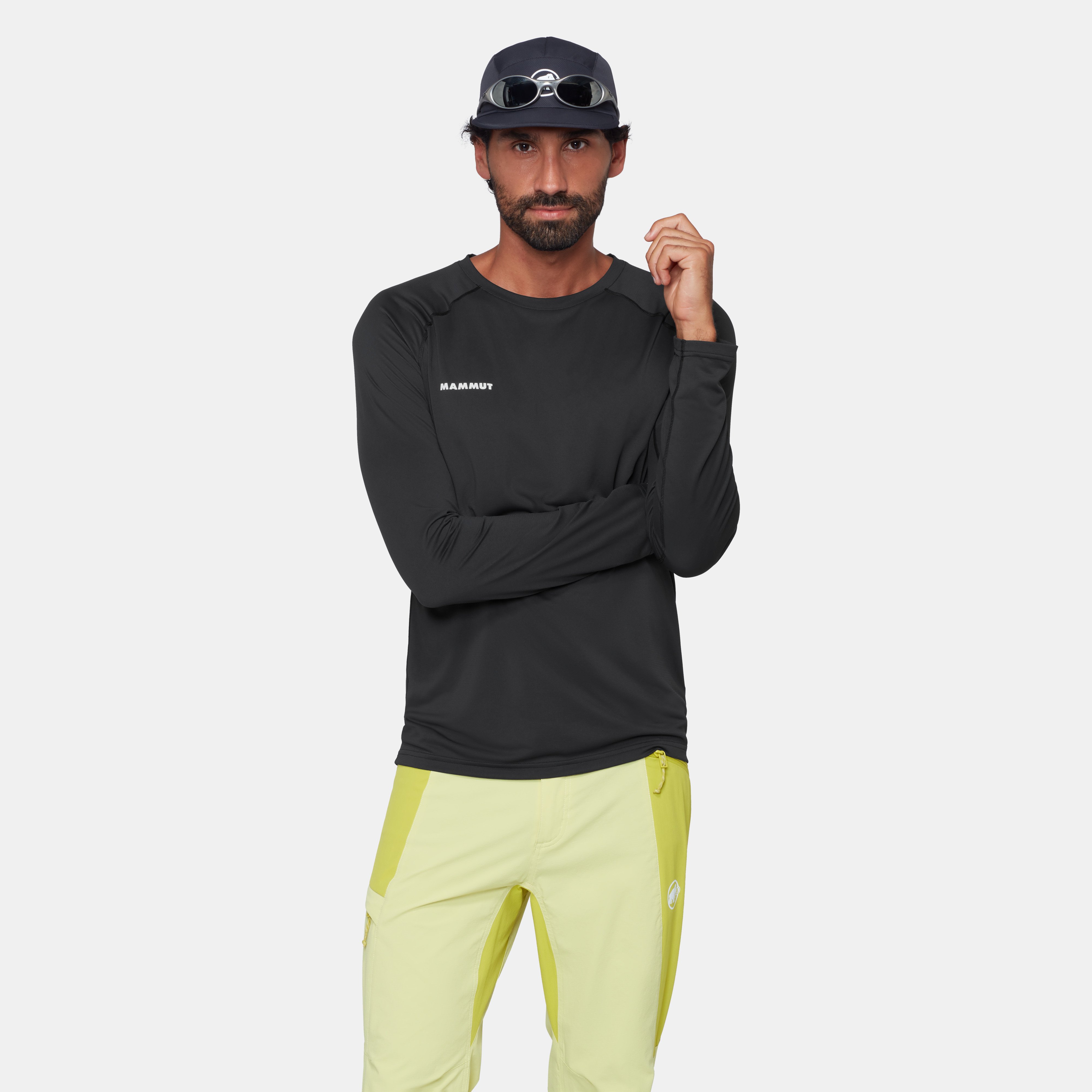 Mammut Ducan FL Longsleeve Men, black - Black