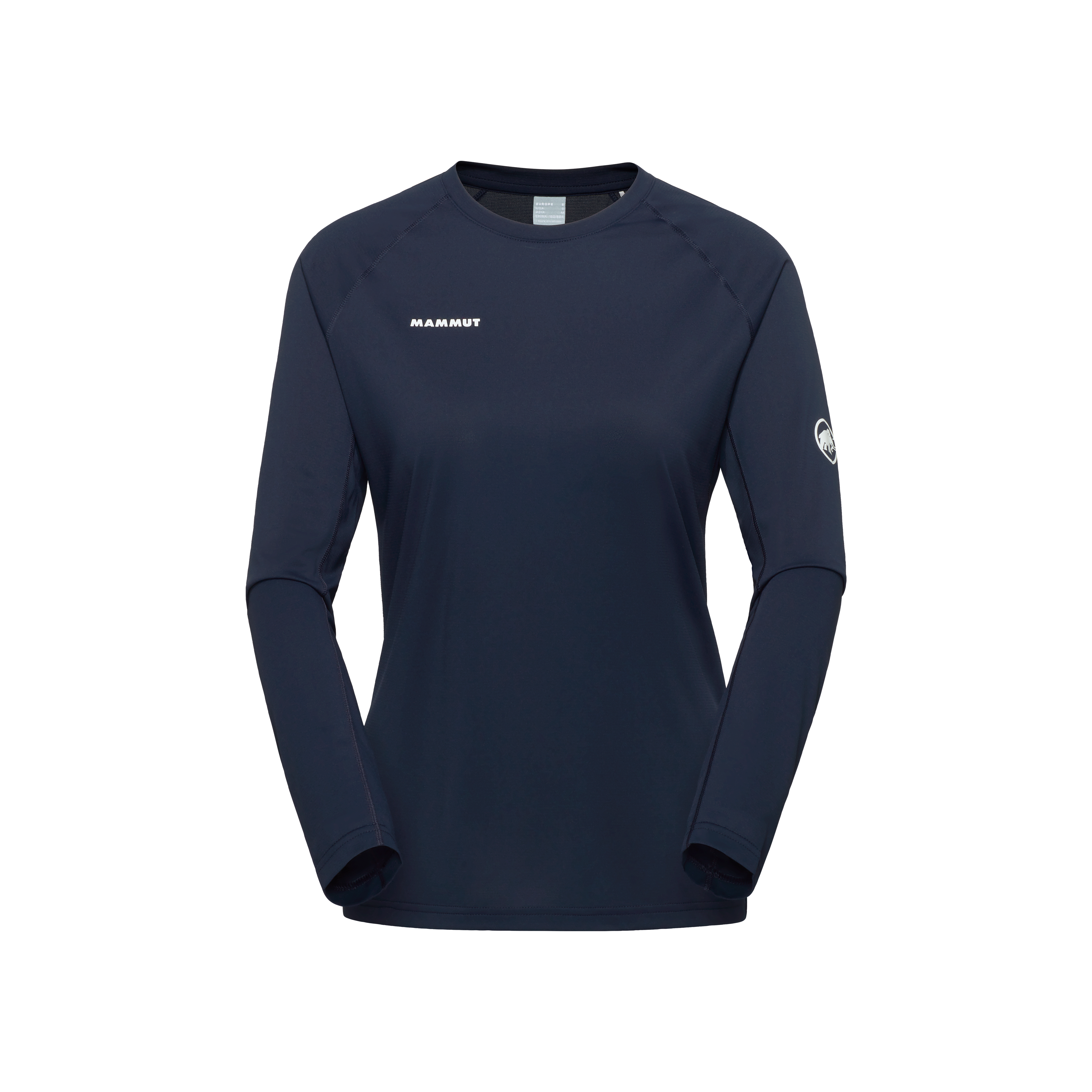 Mammut Ducan FL Longsleeve Women, marine - Marine - Thumbnail