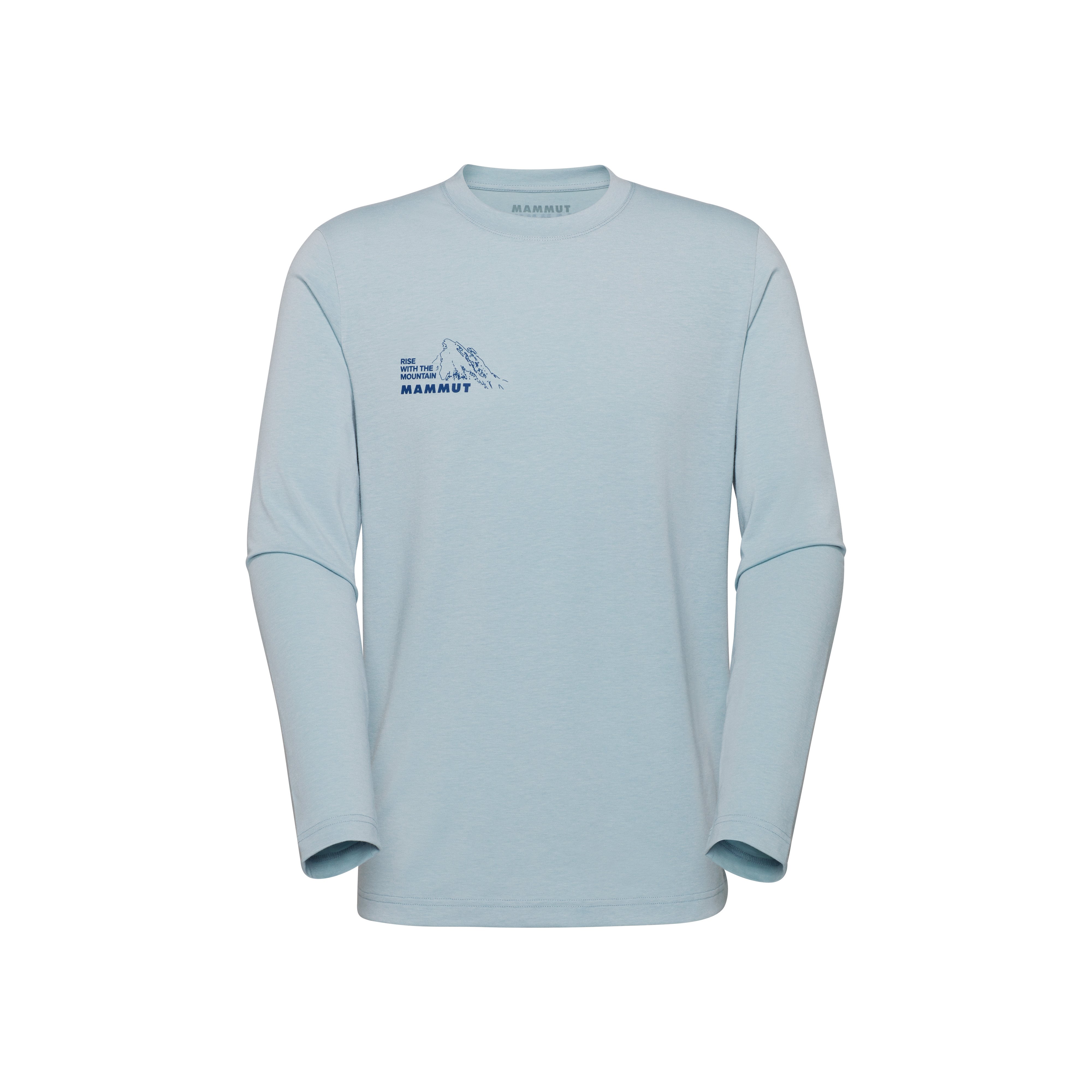 Mammut Mountain Longsleeve T-Shirt Men Bluemlisalphorn - Black/White/Strata/Acacia/Mammut red/Nebla/Tschiel - Thumbnail