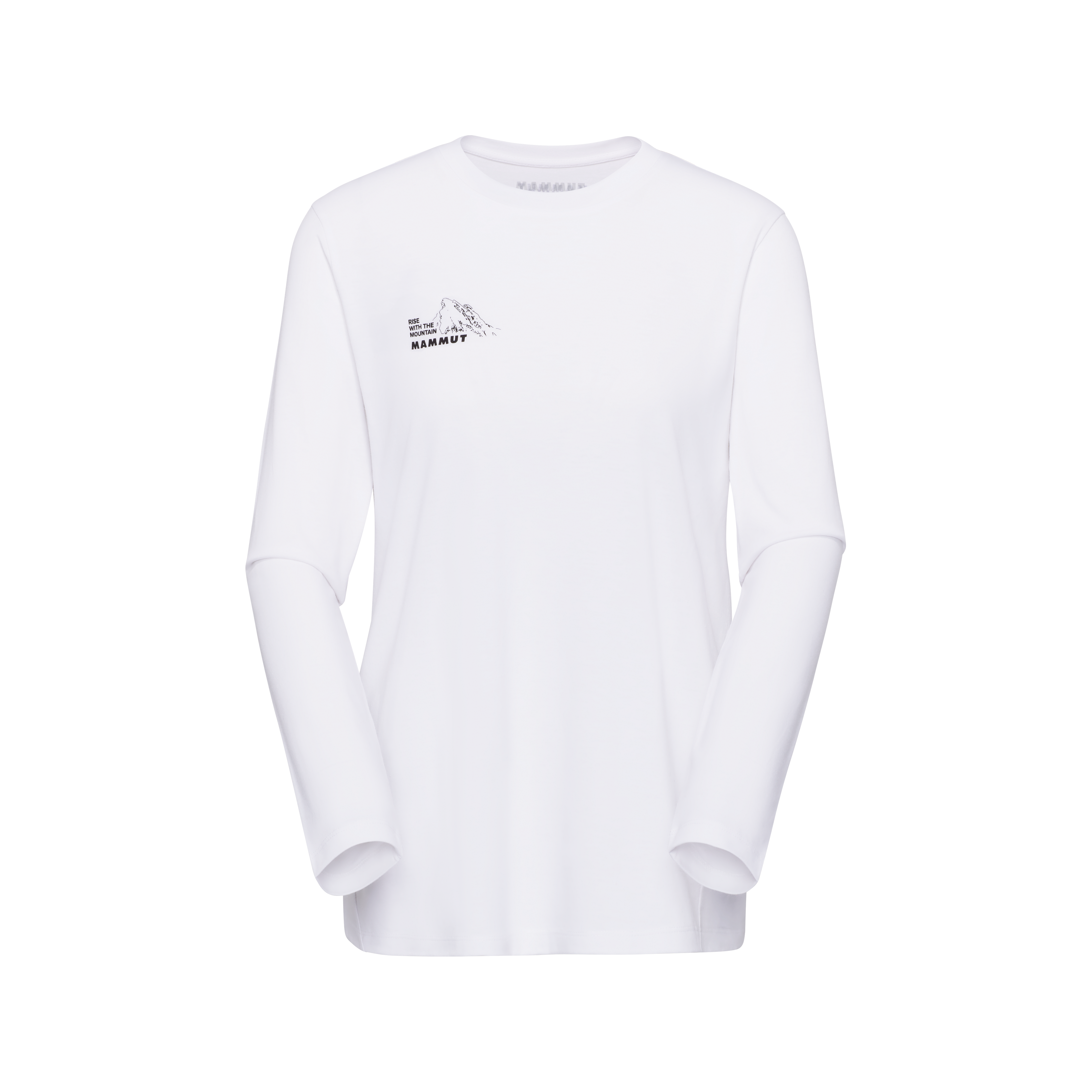 Mammut Mountain Longsleeve T-Shirt Women Bluemlisalphorn, white - White - Thumbnail
