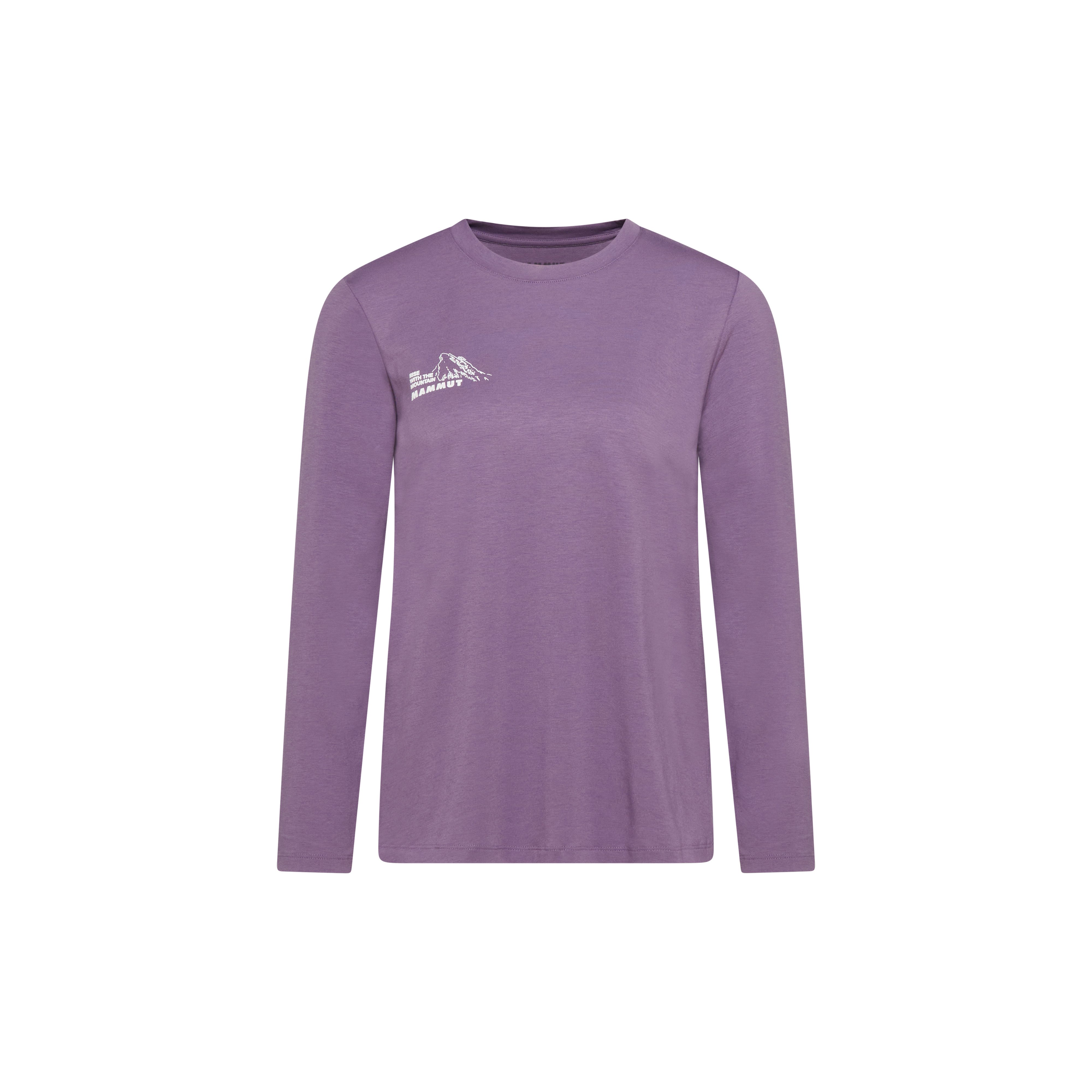 Mammut Mountain Longsleeve T-Shirt Women Bluemlisalphorn - Black/White/Acacia/Mammut red/Alpine calamint/Paloja/Tschiel - Thumbnail