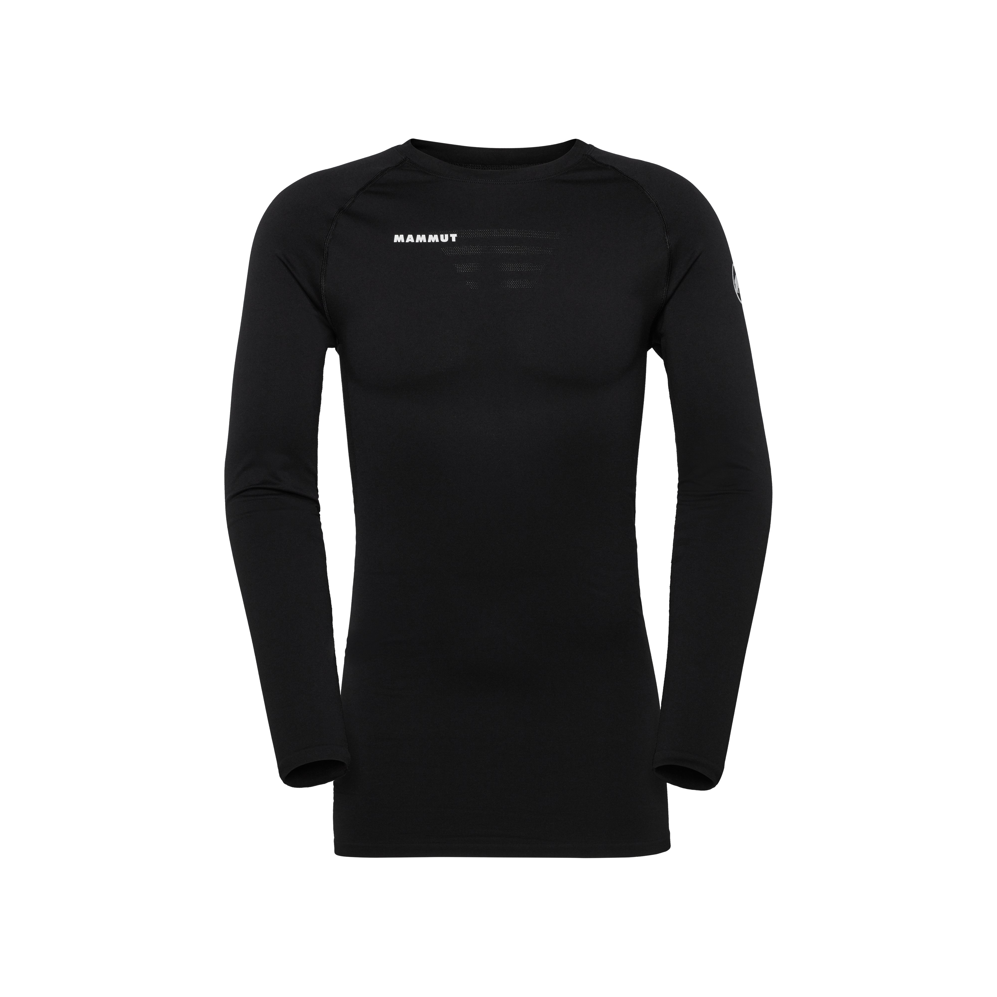 Mammut All-Mountain Seamless BL Longsleeve Mid Men, black - Black - Thumbnail