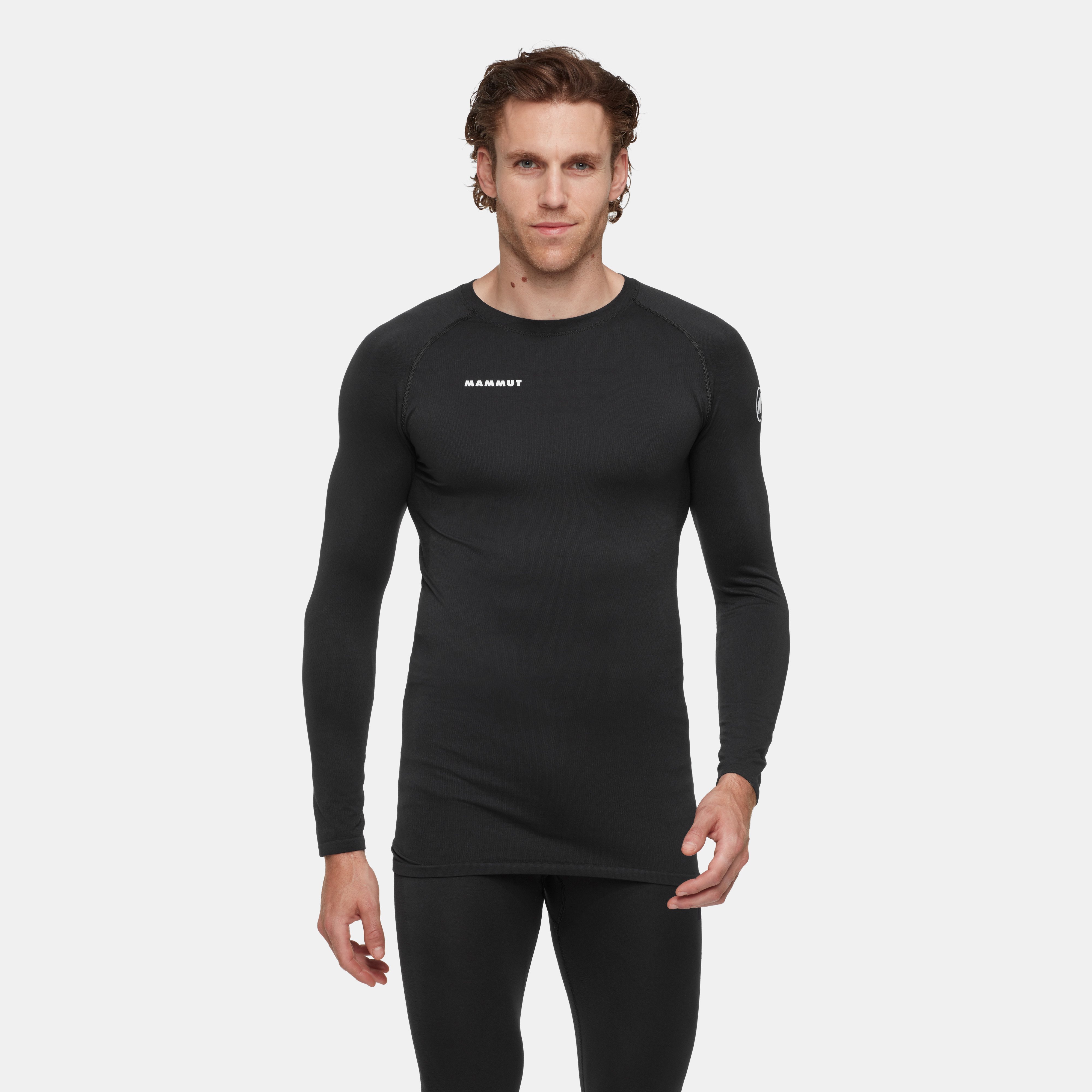 Mammut All-Mountain Seamless BL Longsleeve Mid Men, black - Black
