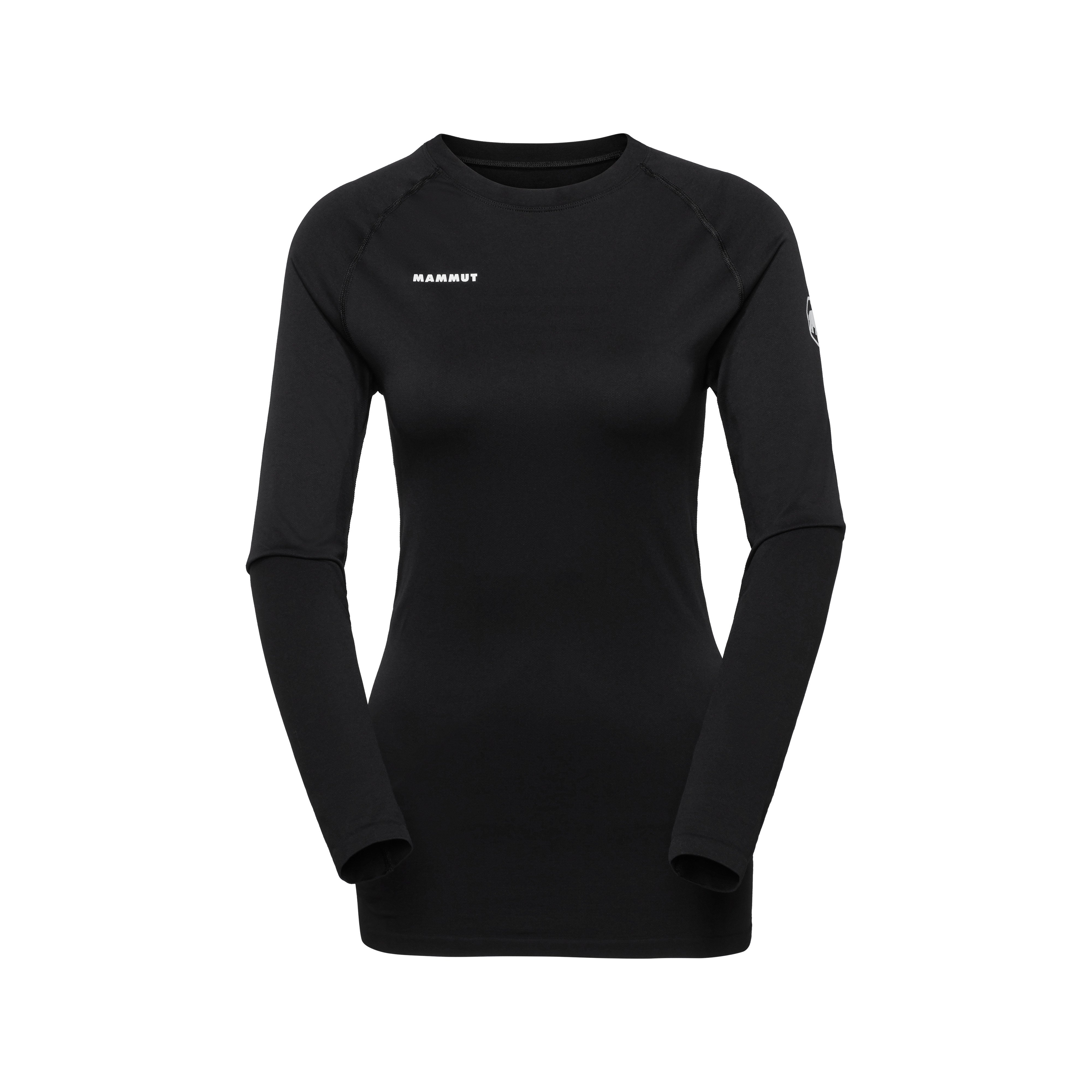 Mammut All-Mountain Seamless BL Longsleeve Mid Women - Black - Thumbnail